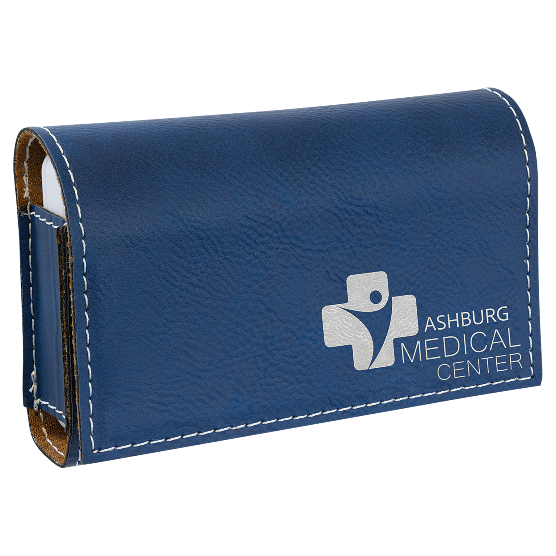 Laserable Leatherette Pill Box with Separate Daily Containers