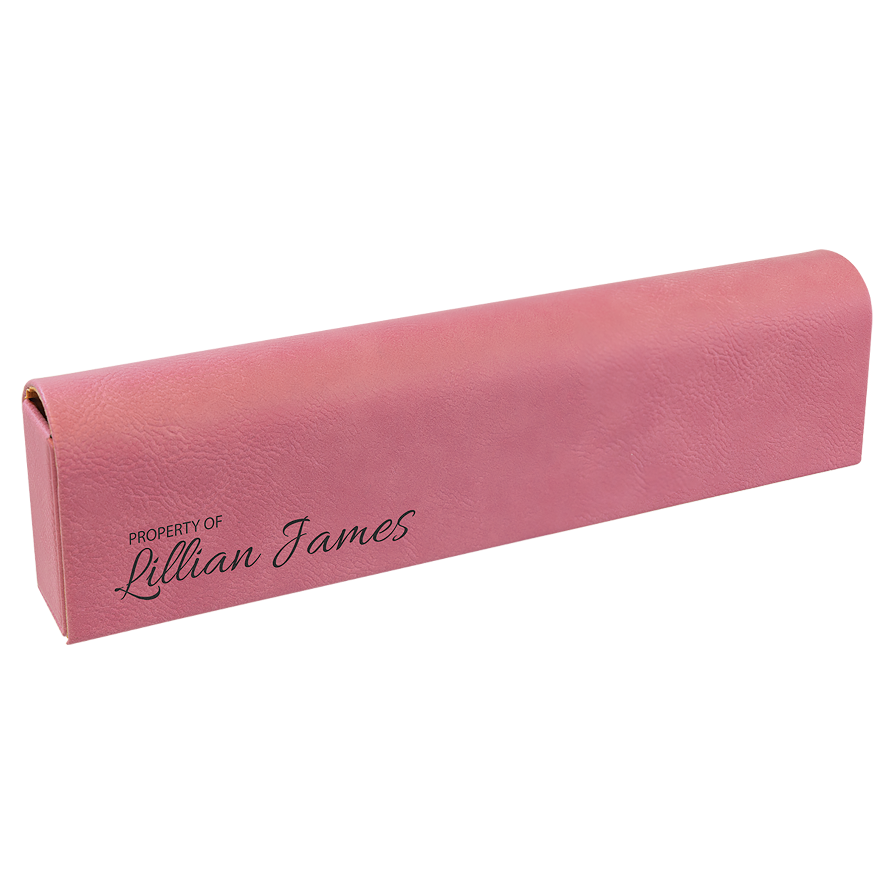 Laserable Leatherette Pill Box with Day of the Week Organizer