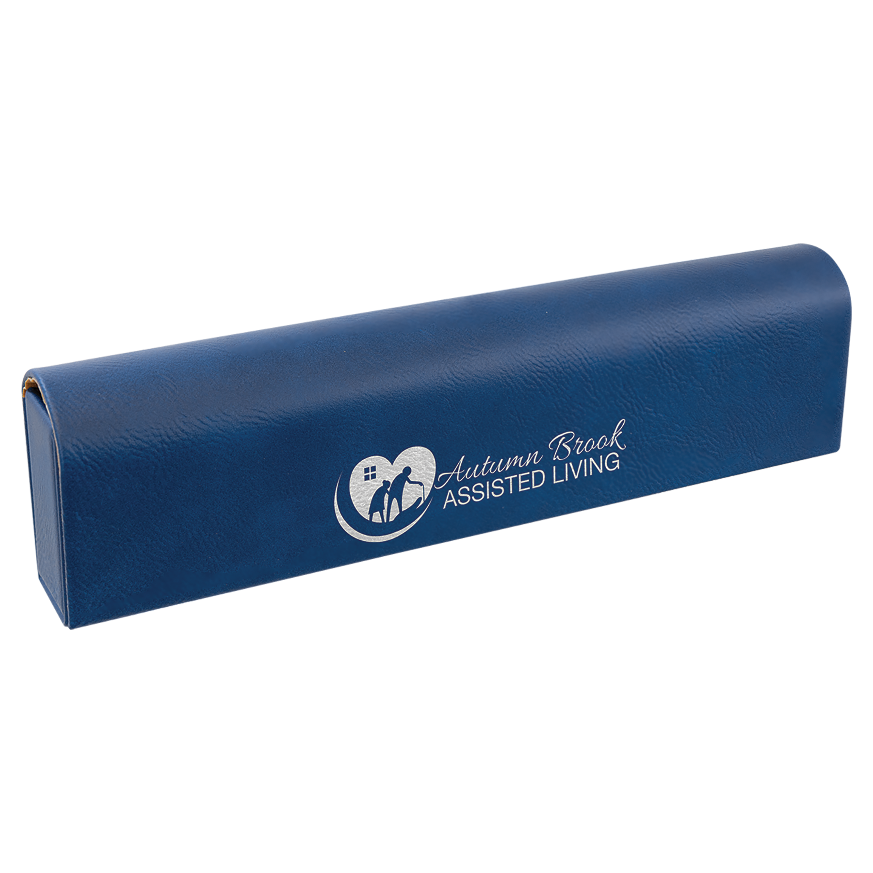 Laserable Leatherette Pill Box with Day of the Week Organizer