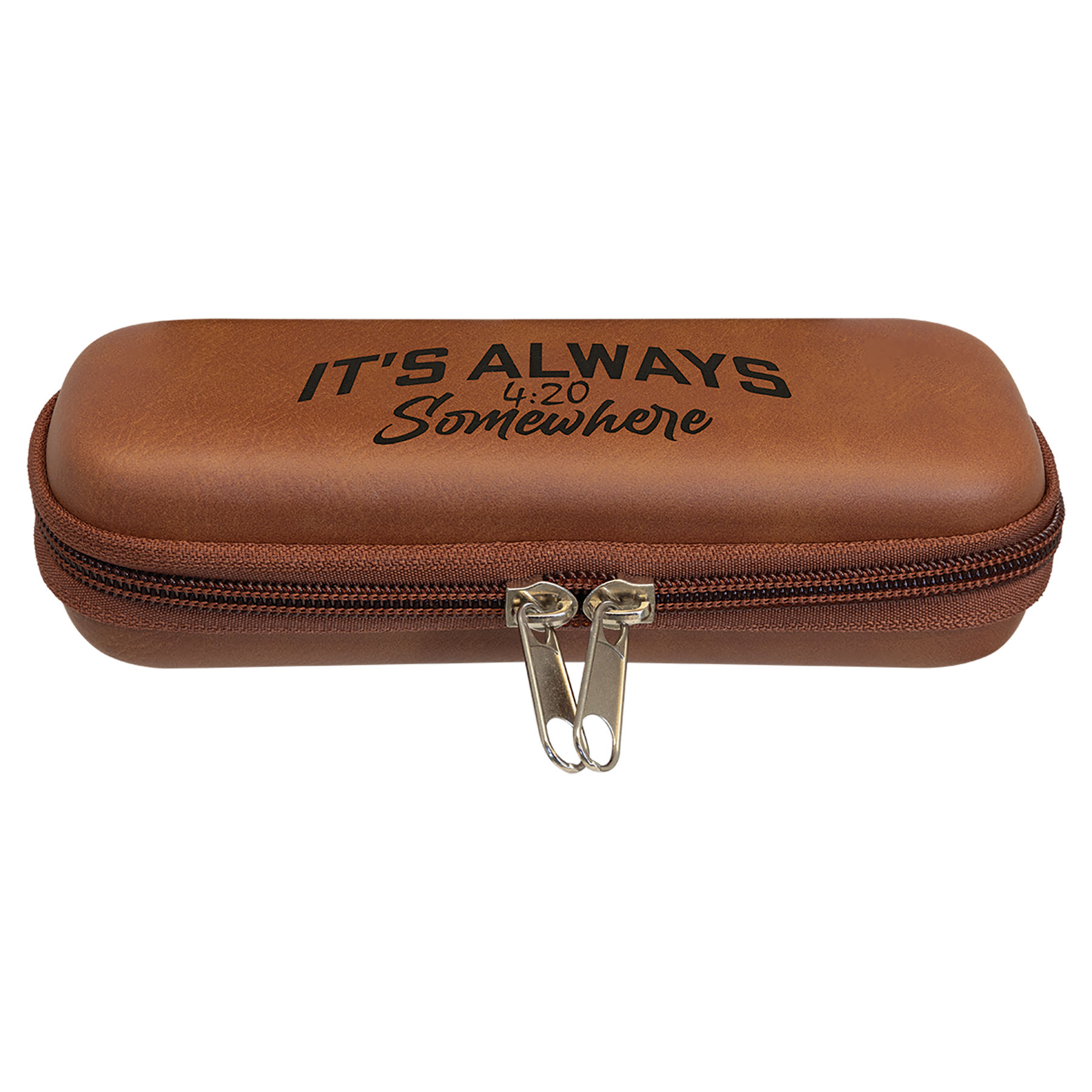 Laserable Leatherette Smoke Cases