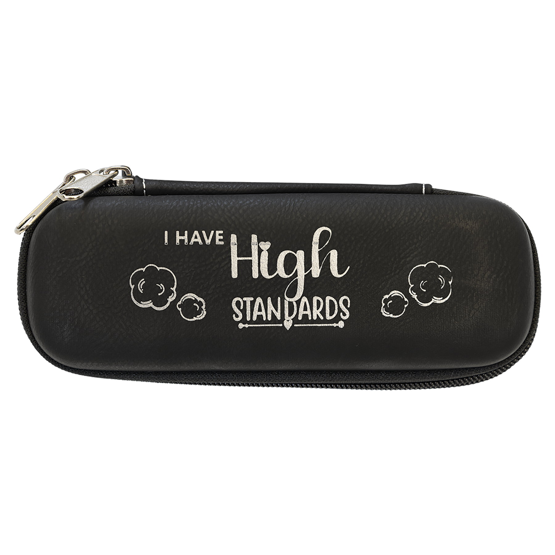 Laserable Leatherette Smoke Cases