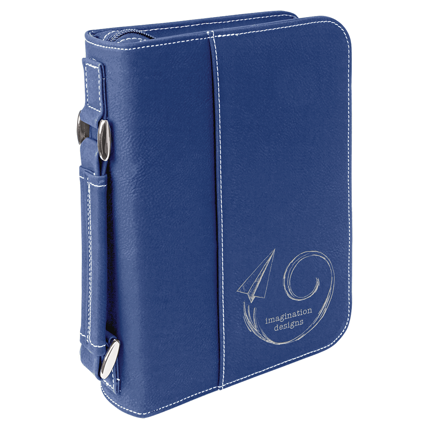 Laserable Leatherette Book/Bible Covers with Zipper
