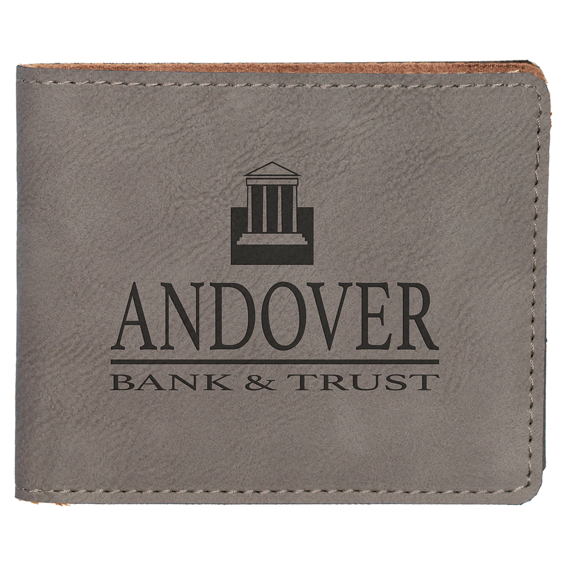Leatherette Bi-Fold Wallet