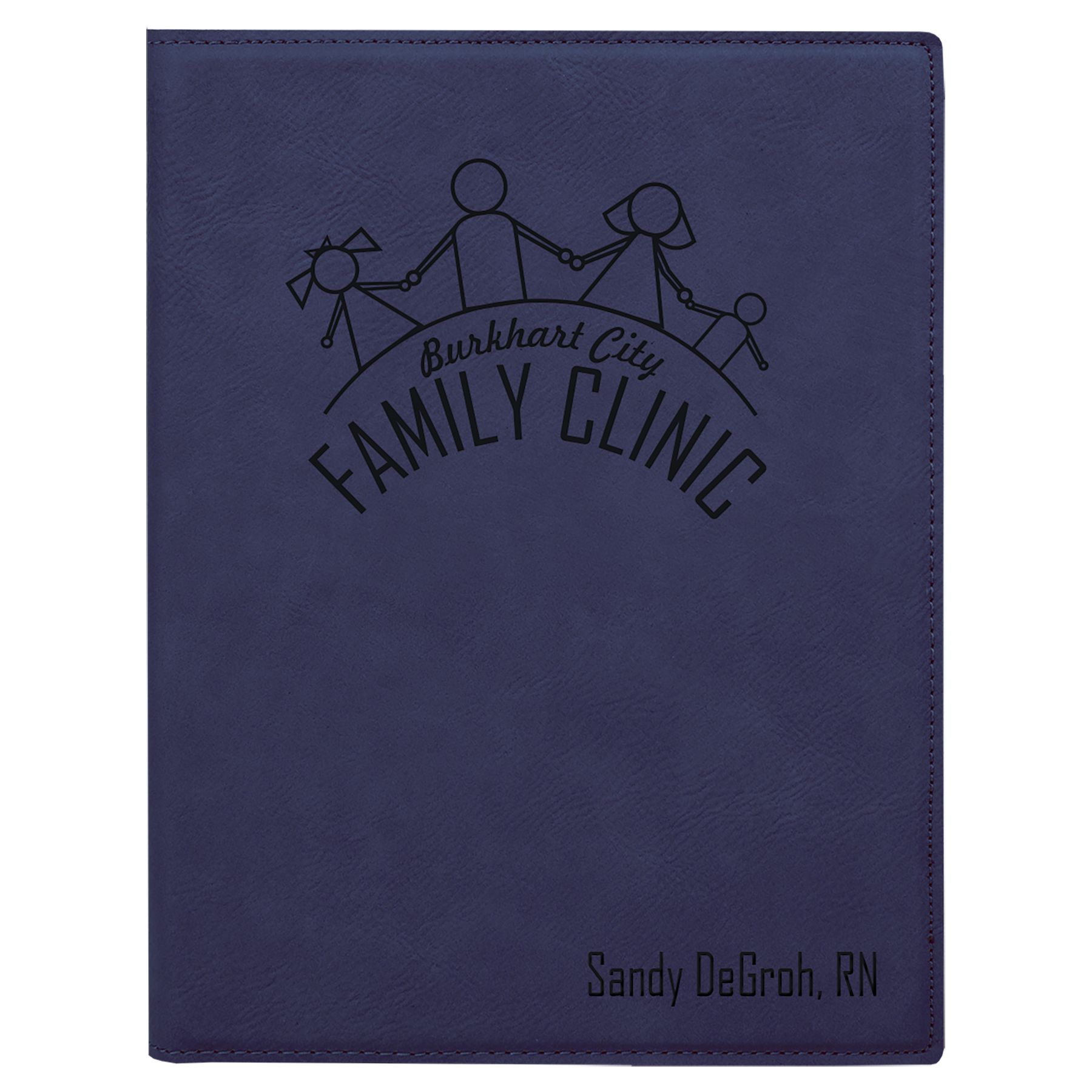 Laserable Leatherette Portfolios