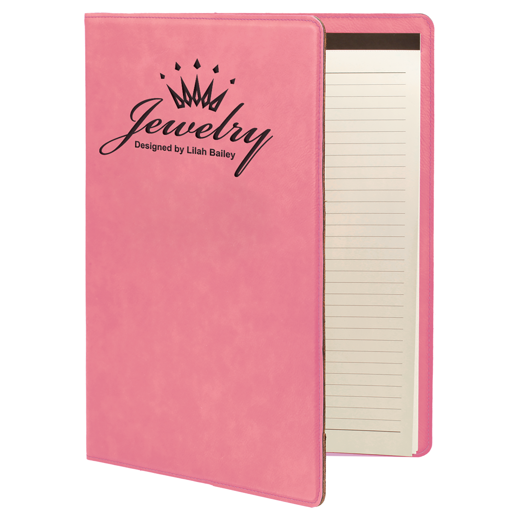 Laserable Leatherette Portfolios