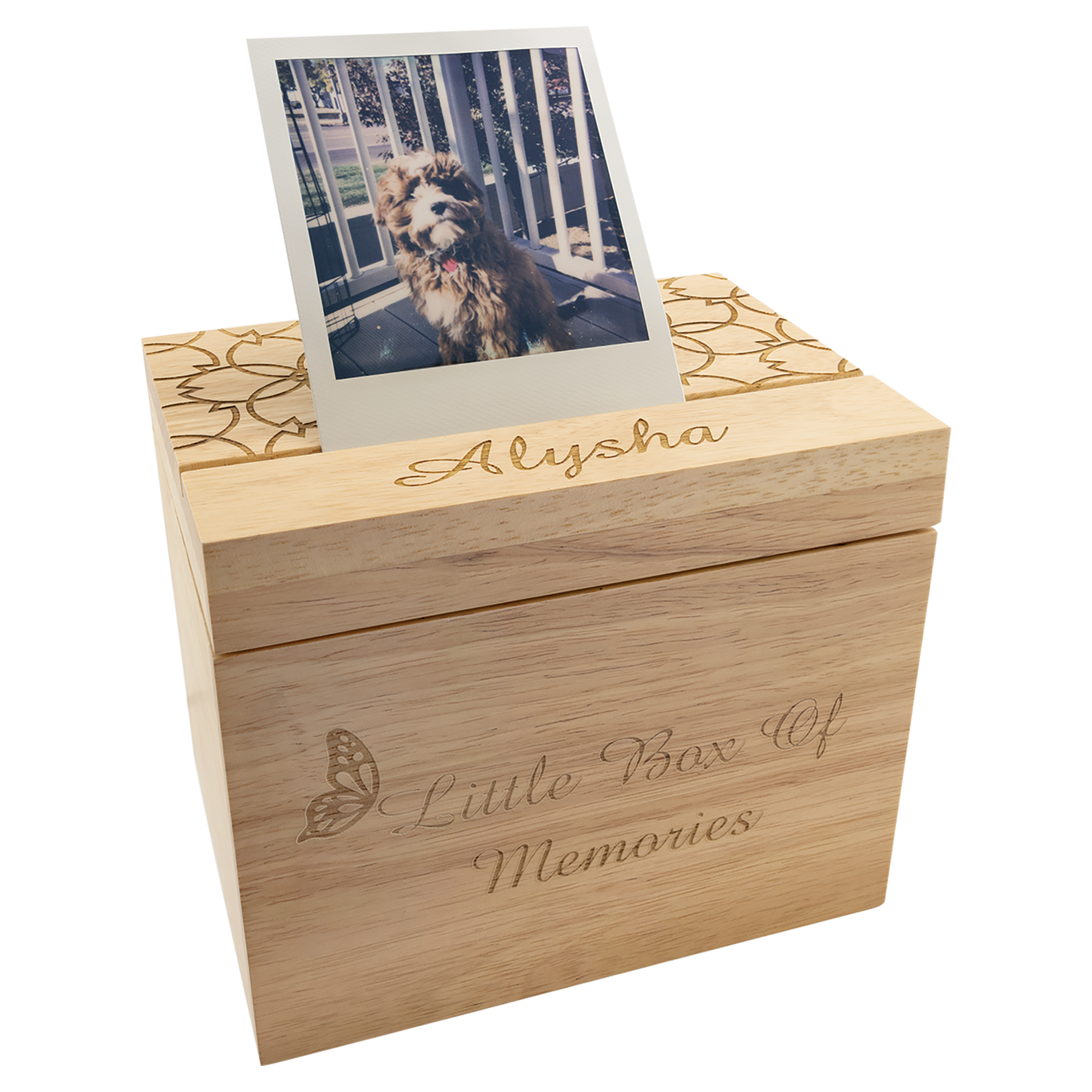 Wood Keepsake Box