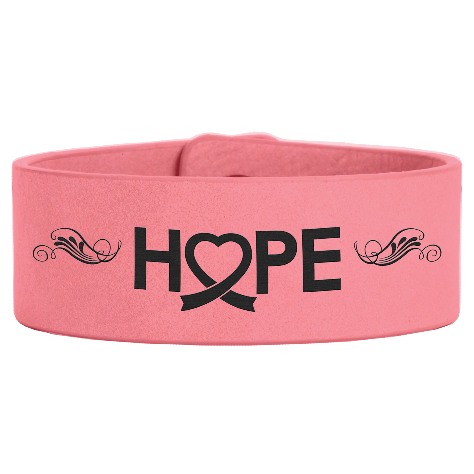 Laserable Leatherette Cuff Bracelets