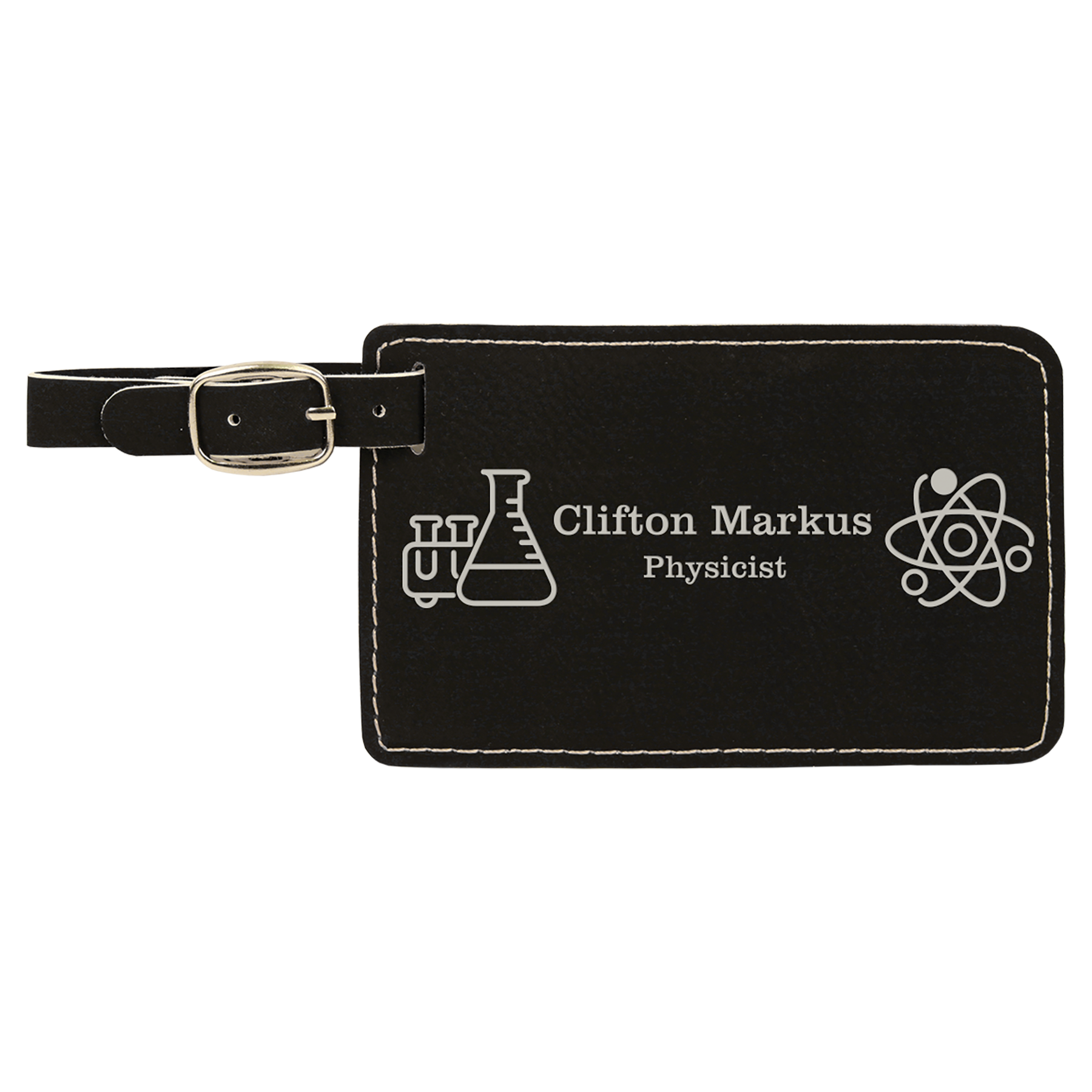 Leatherette Luggage Tag