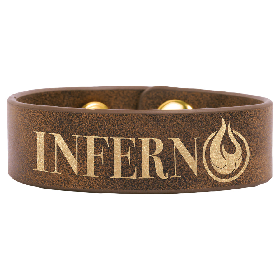 Laserable Leatherette Cuff Bracelets