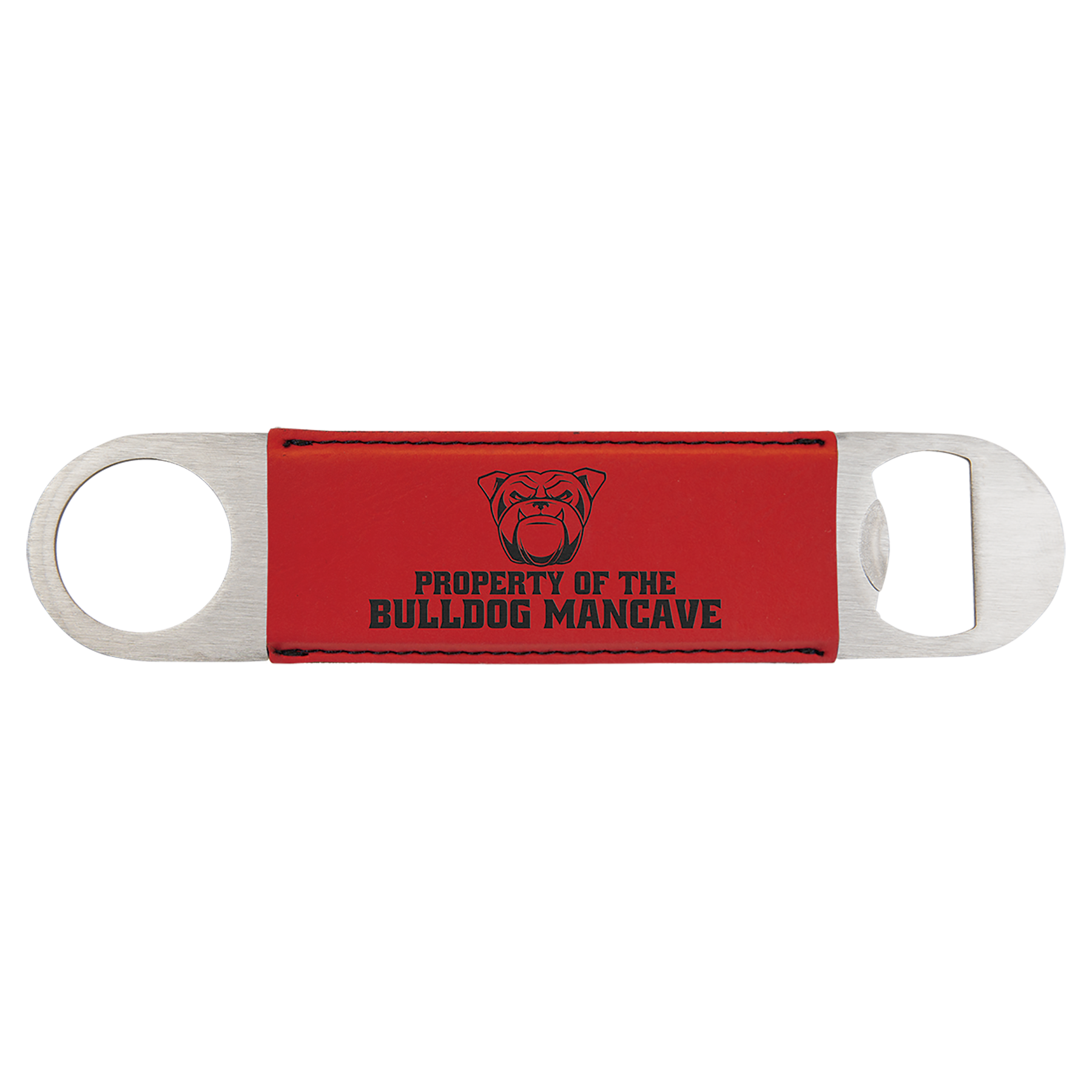 Laserable Leatherette Bottle Opener