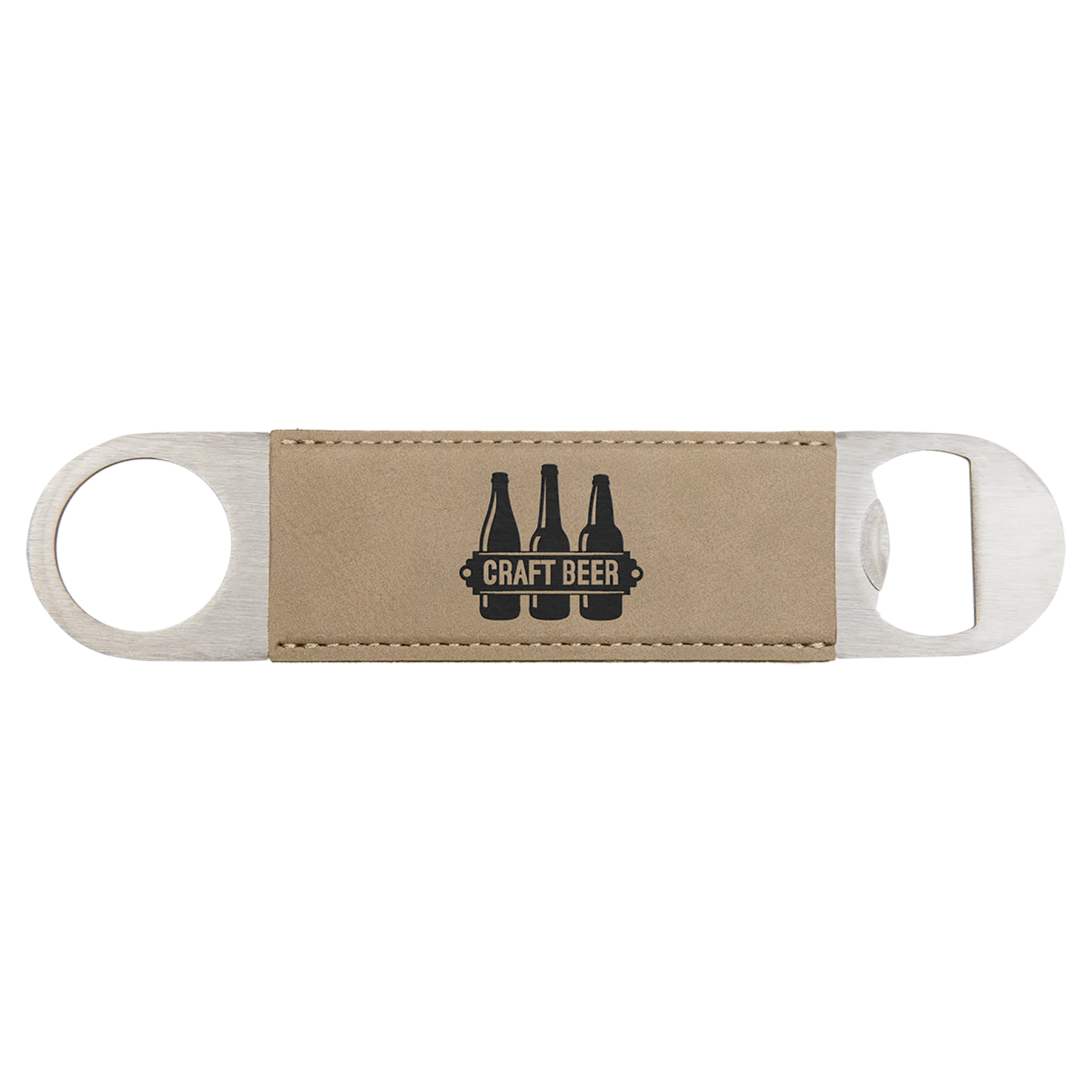Laserable Leatherette Bottle Opener