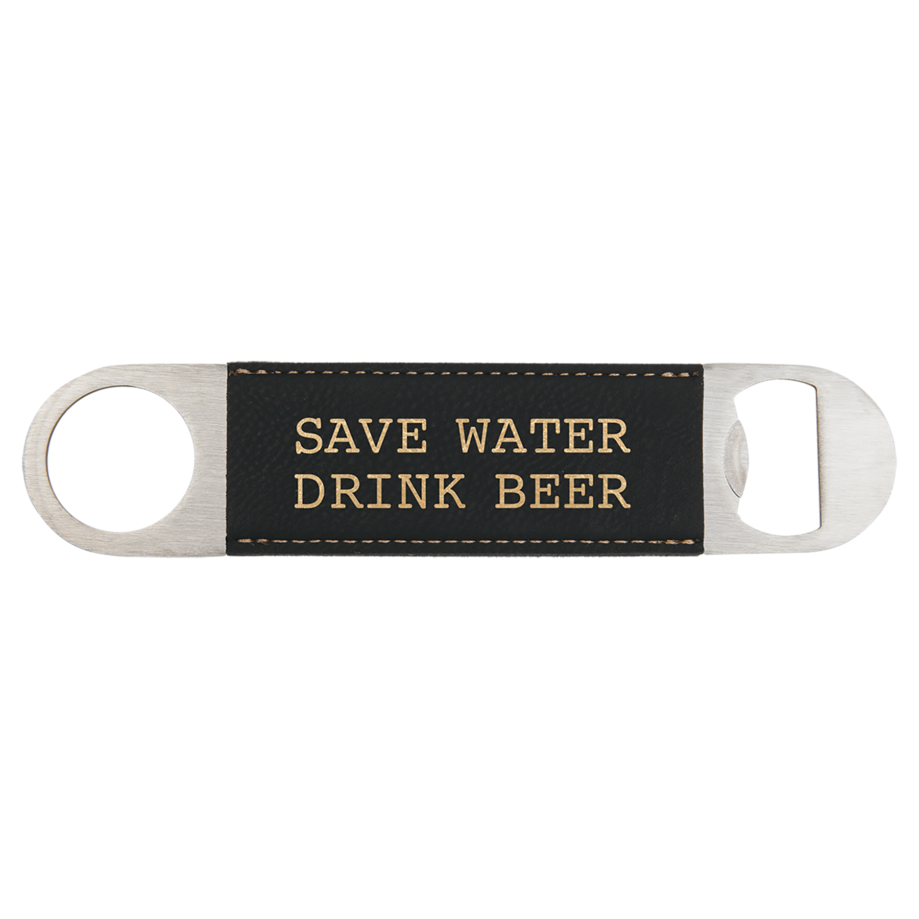 Laserable Leatherette Bottle Opener