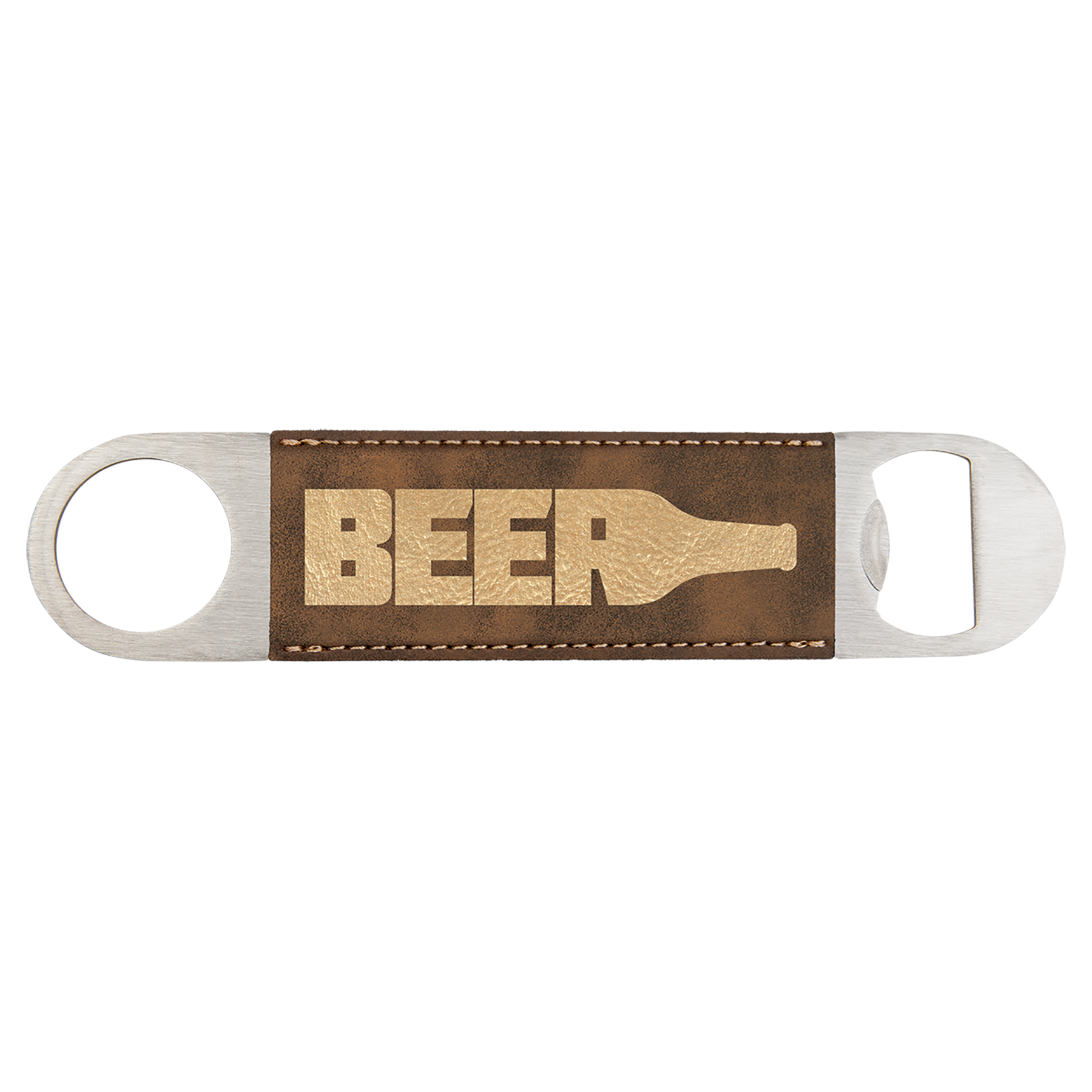 Laserable Leatherette Bottle Opener