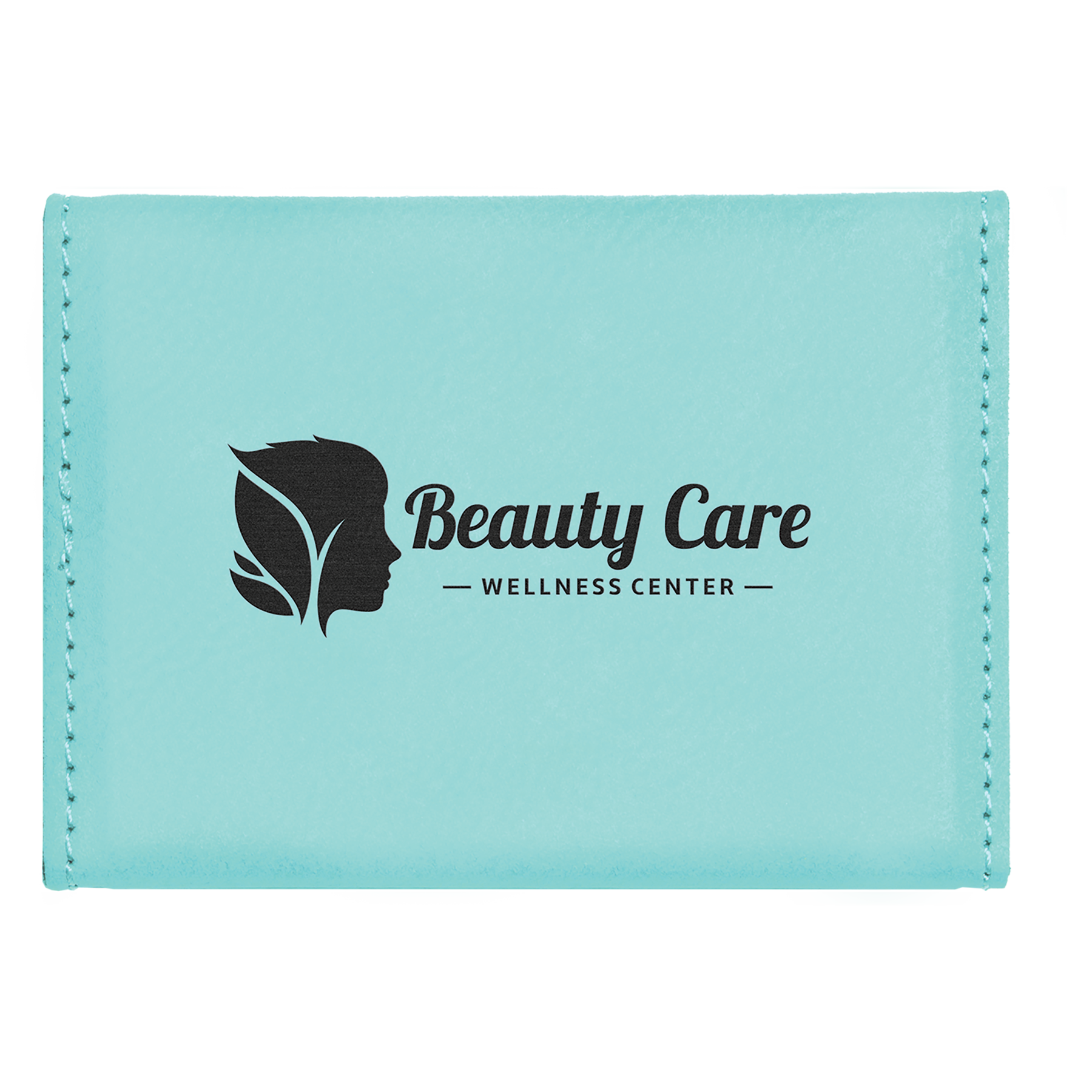 Leatherette Hard Business Card Holder