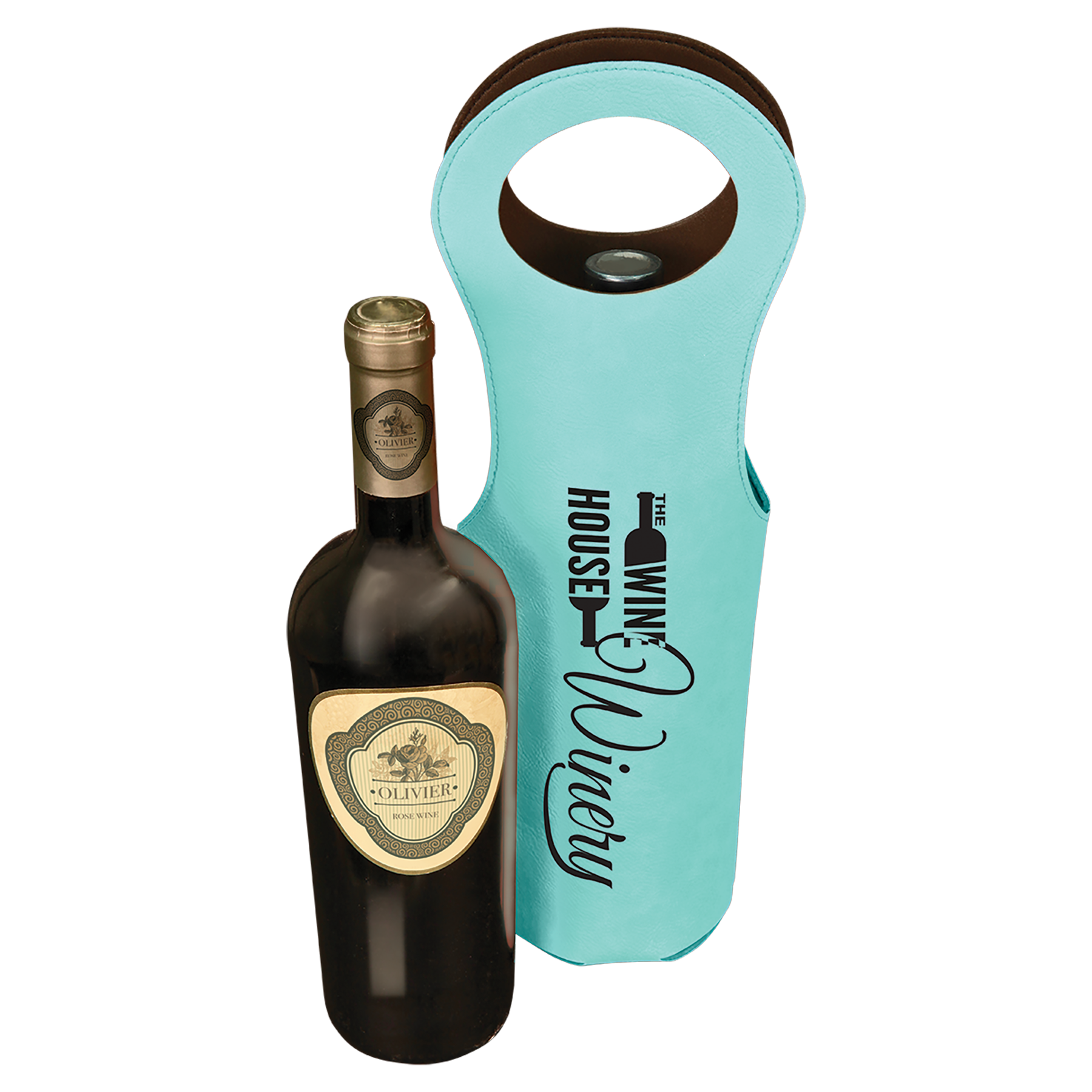 Leatherette Wine Bag