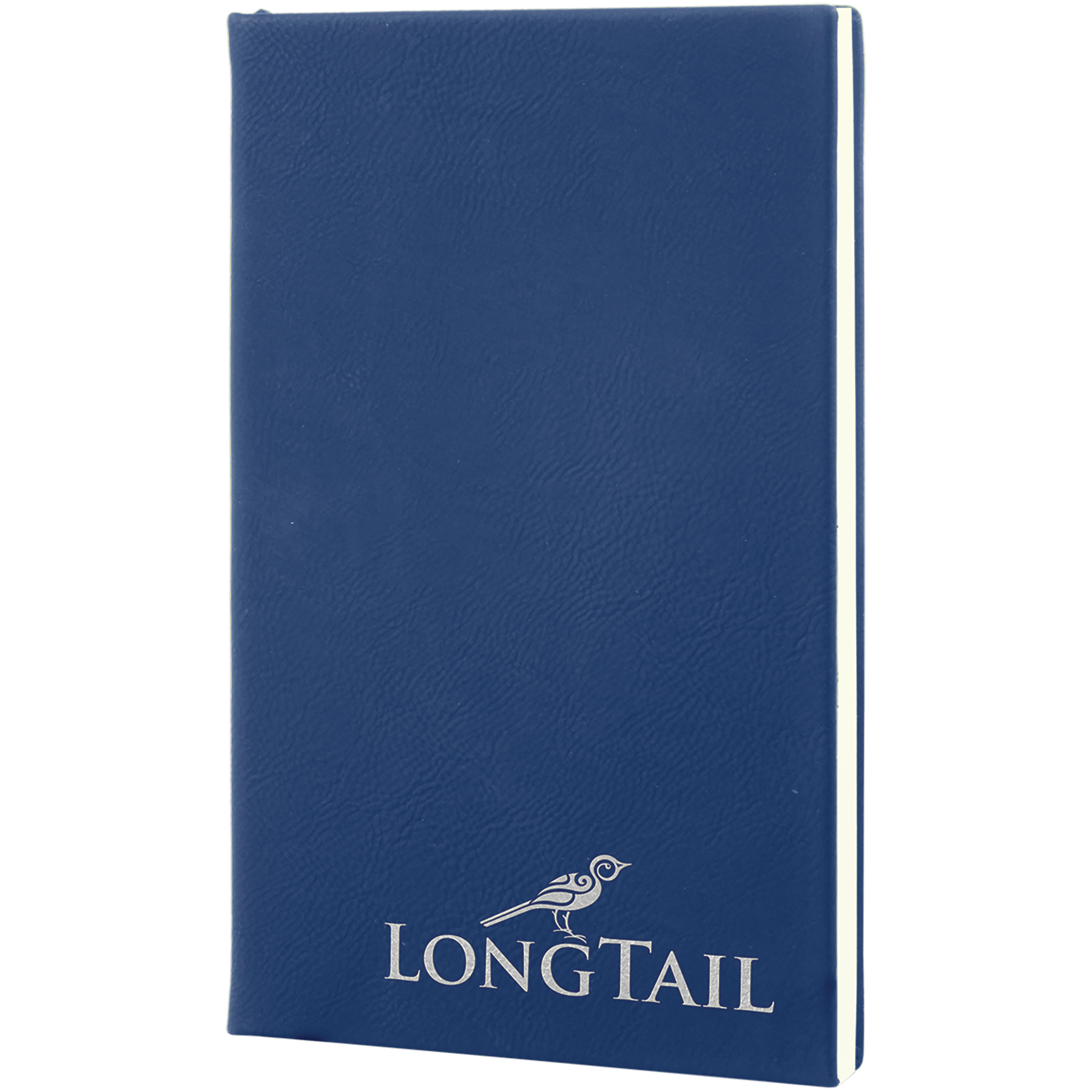 Laserable Leatherette Journal-Lined Notepad