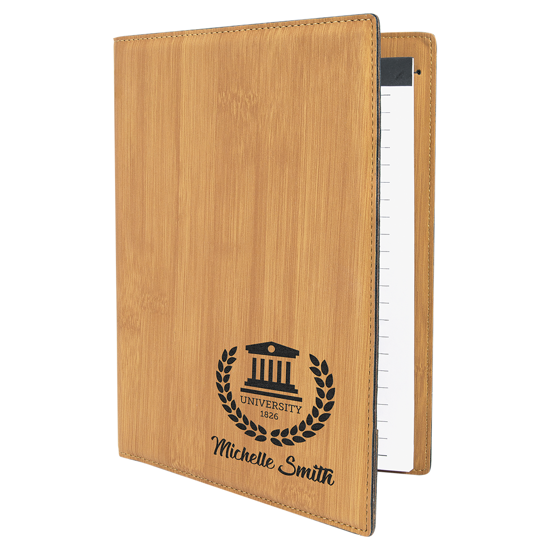 Laserable Leatherette Portfolios