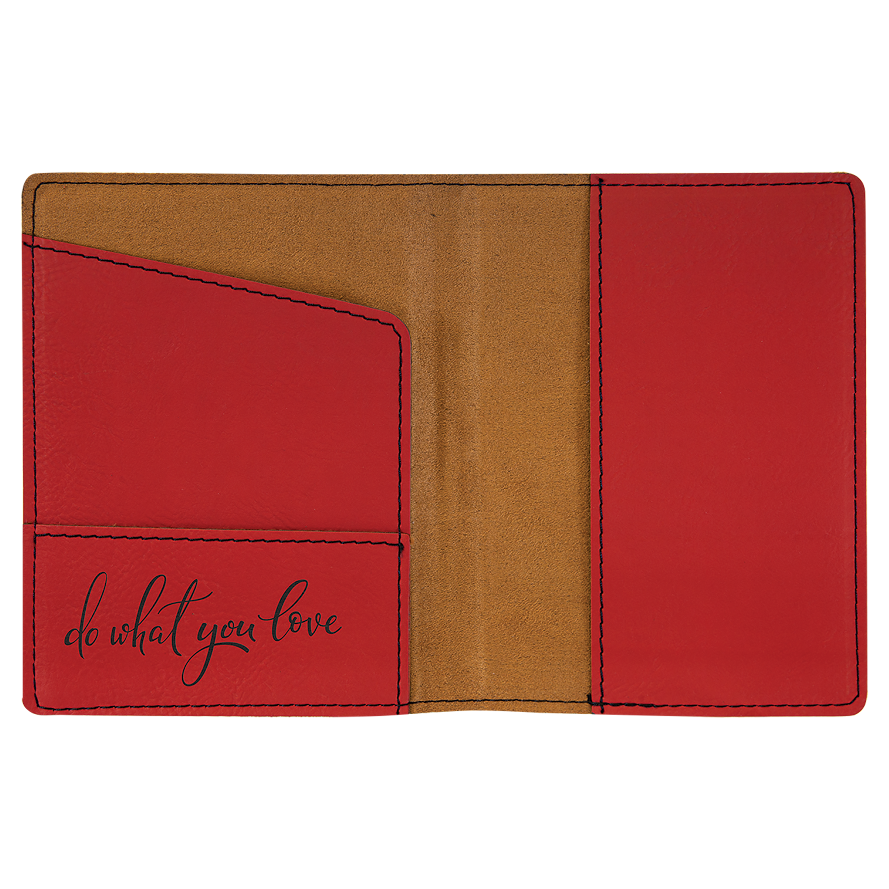 Leatherette Passport Holder