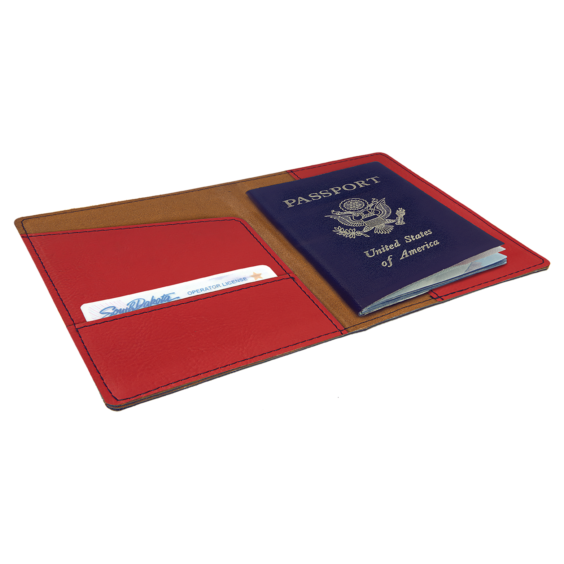 Leatherette Passport Holder