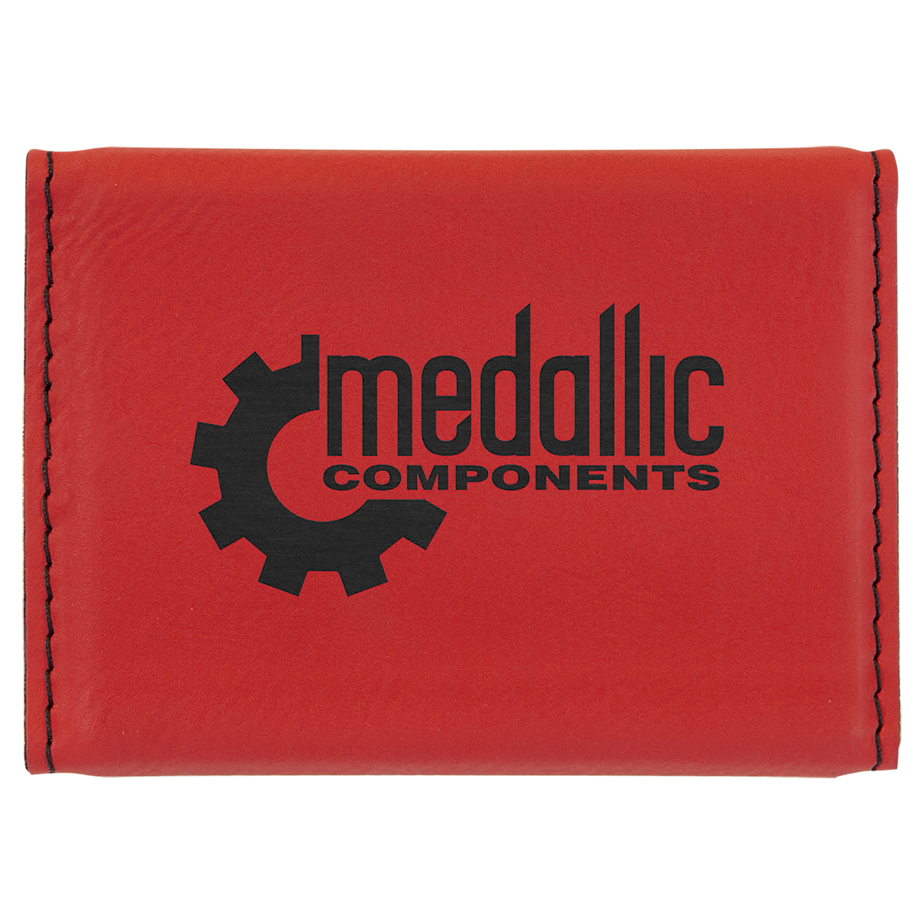 Leatherette Hard Business Card Holder