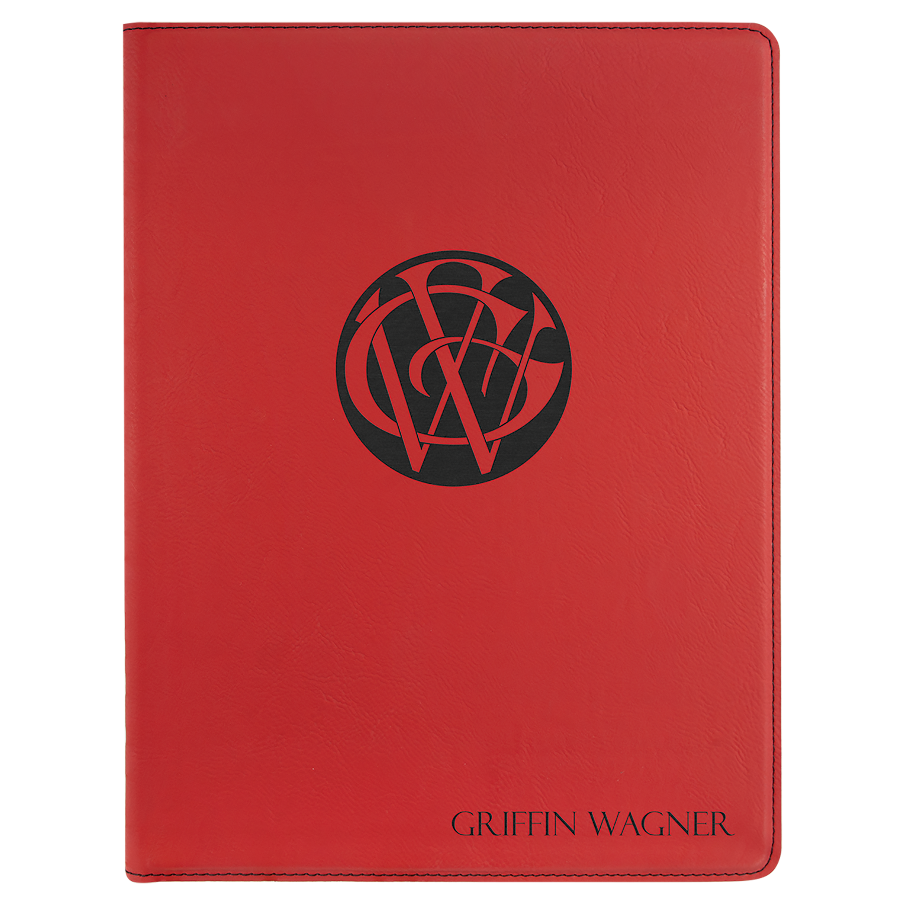 Laserable Leatherette Portfolios