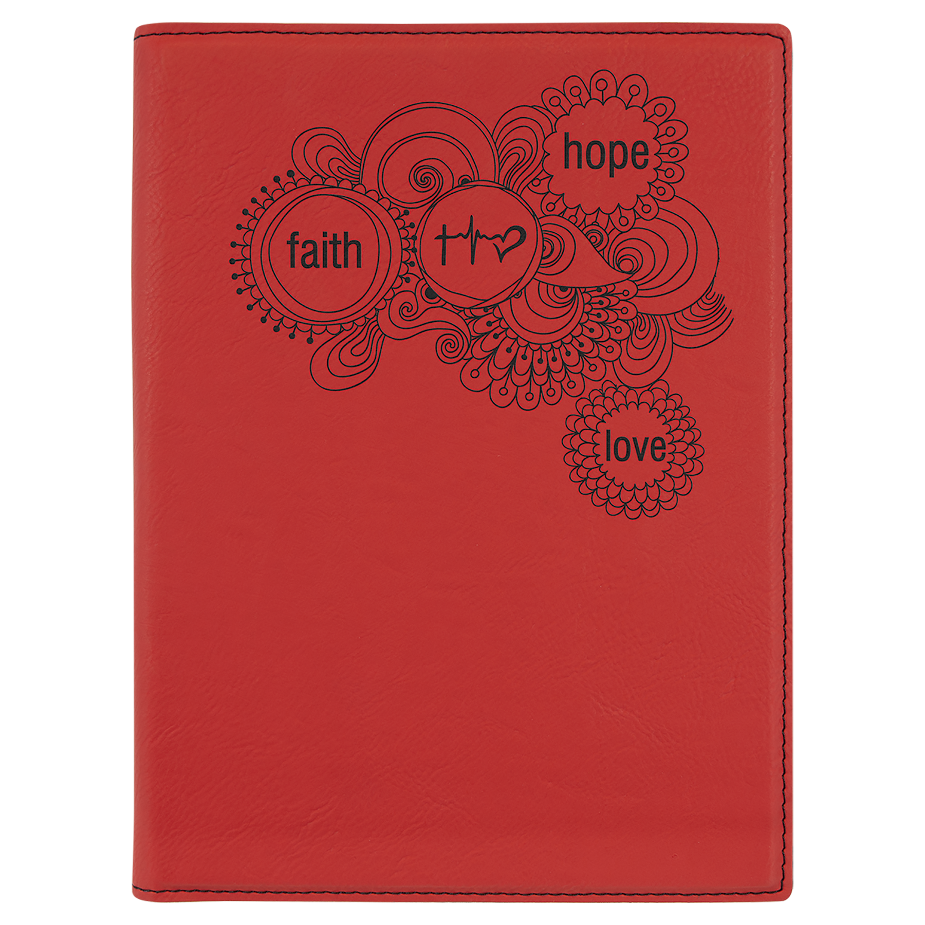 Laserable Leatherette Portfolios