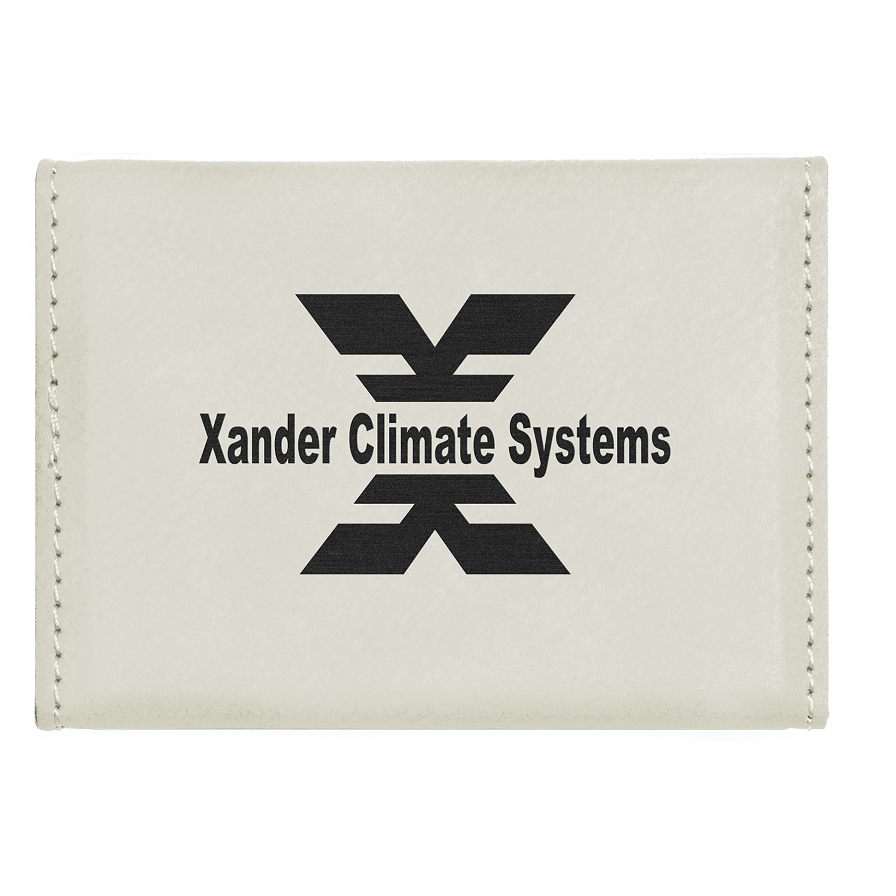 Leatherette Hard Business Card Holder