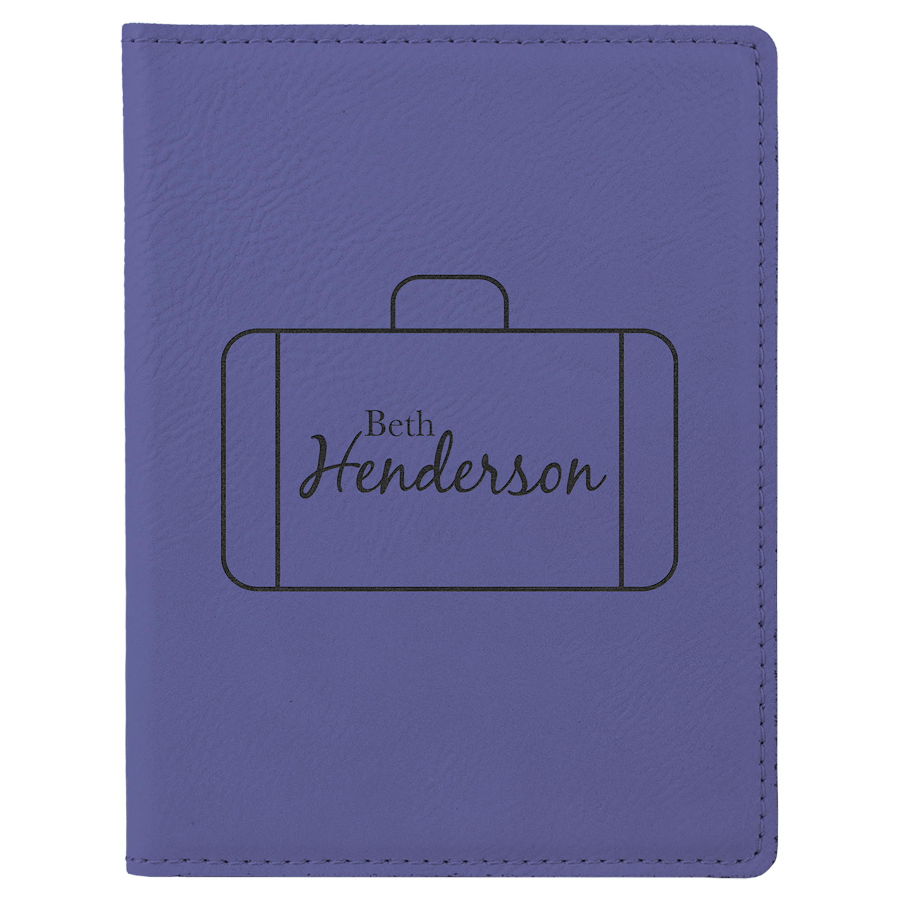 Leatherette Passport Holder