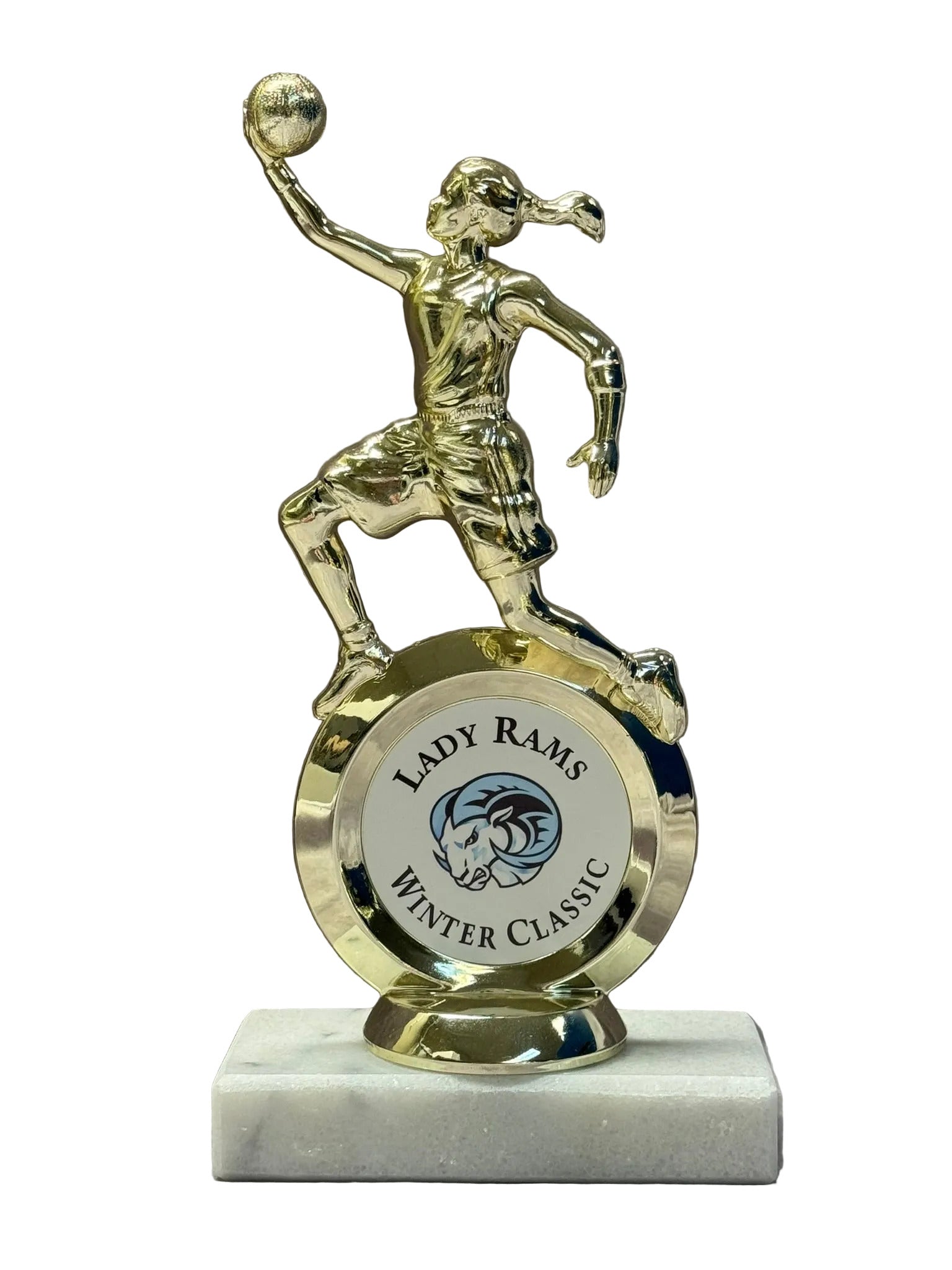 Basketball Female Figure Activity Insert Holder