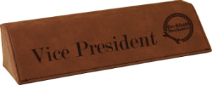 Leatherette Desk Wedge