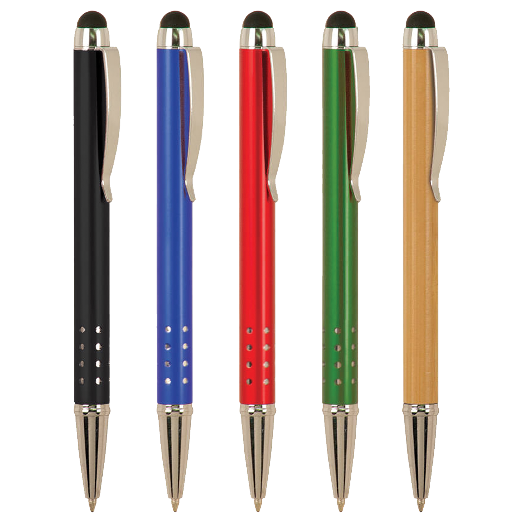 Gloss Ballpoint Pen with Stylus