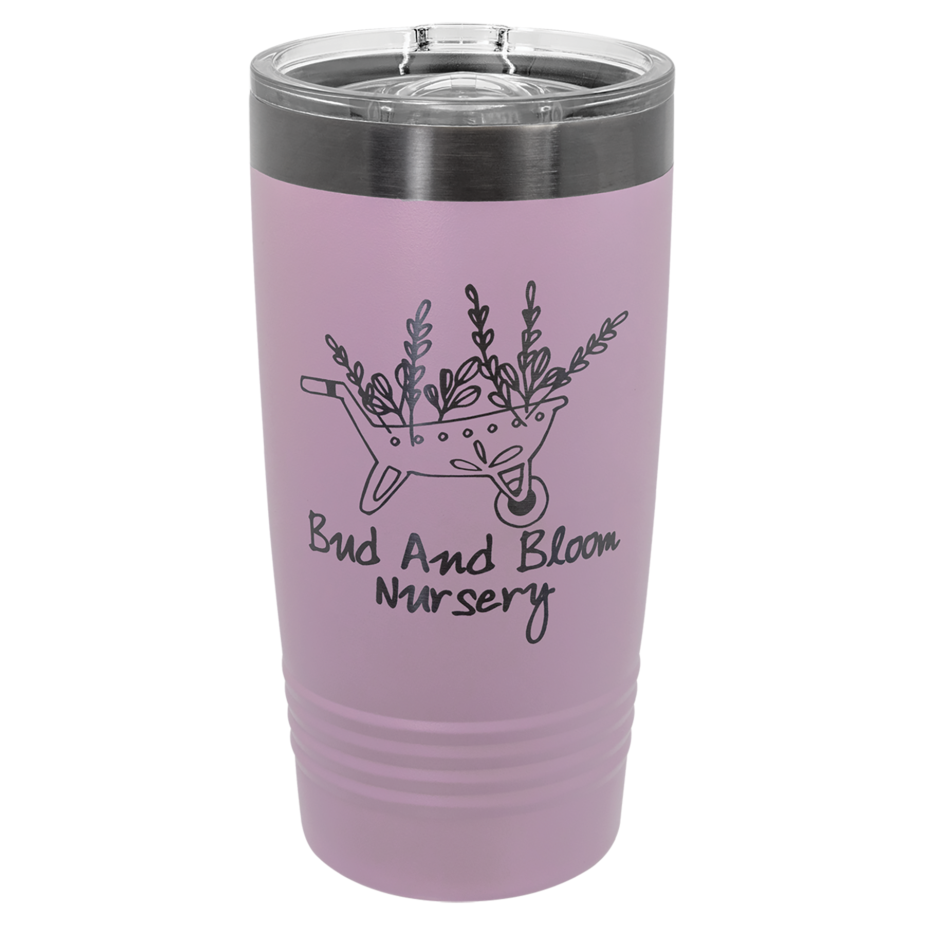 20 oz. Stainless Steel Vacuum Insulated Ringneck Tumbler with Clear Lid