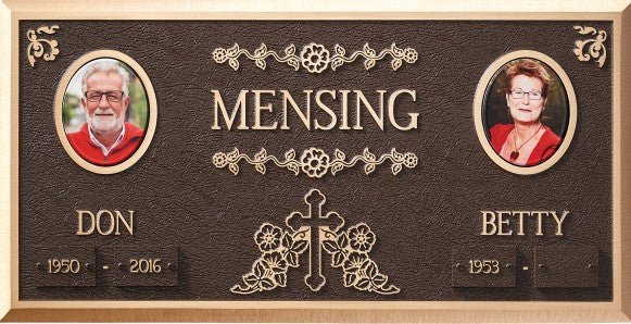 MEMORIAL CAST BRONZE PLAQUES