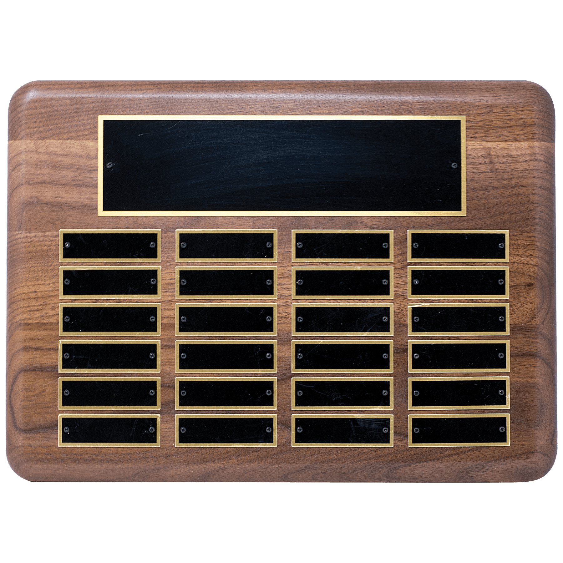 American Perpetual Plaque Black Brass Plates