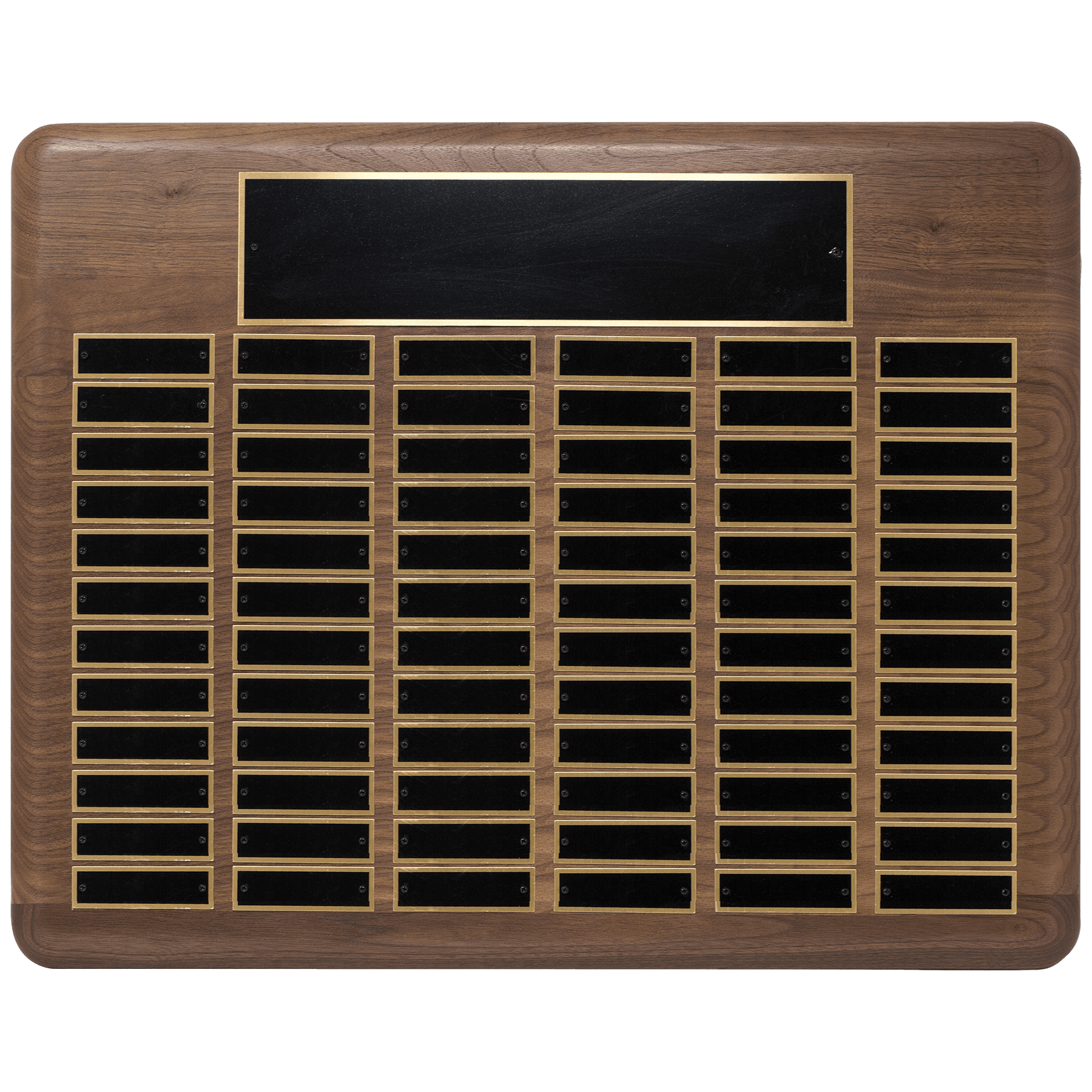 American Perpetual Plaque Black Brass Plates