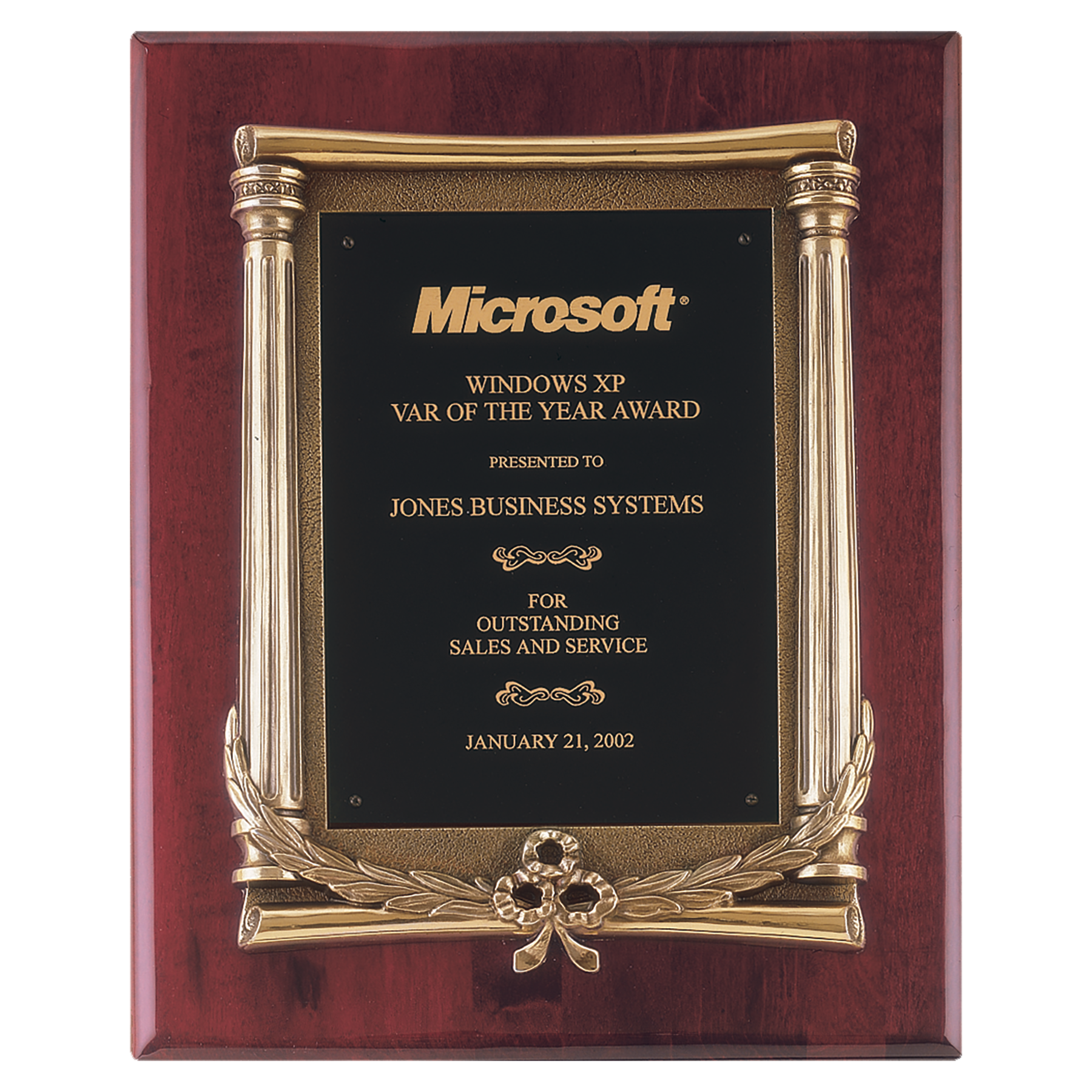 Antique Bronze Casting Plaque