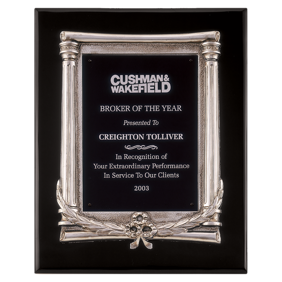 Antique Bronze Casting Plaque