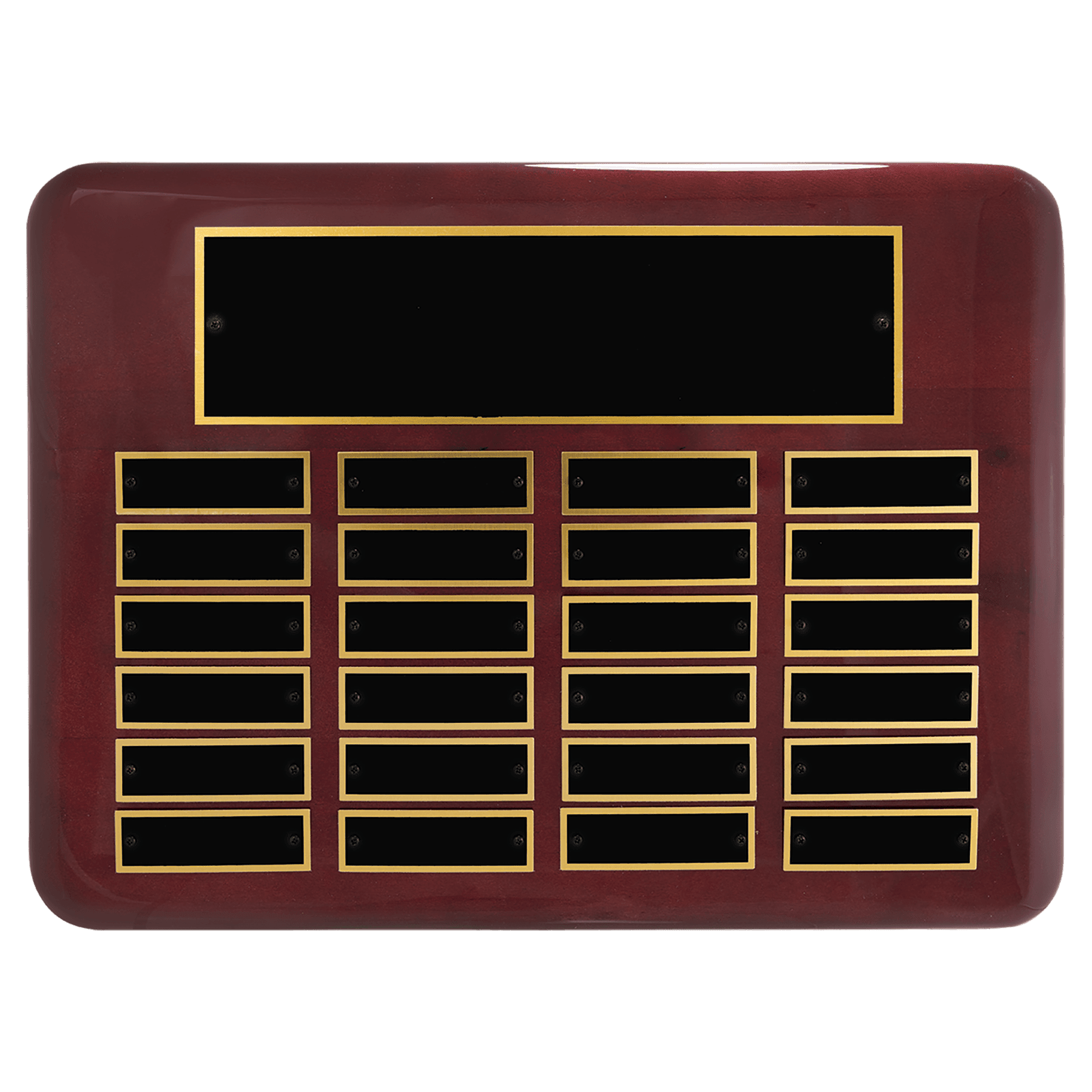 American Perpetual Plaque Black Brass Plates