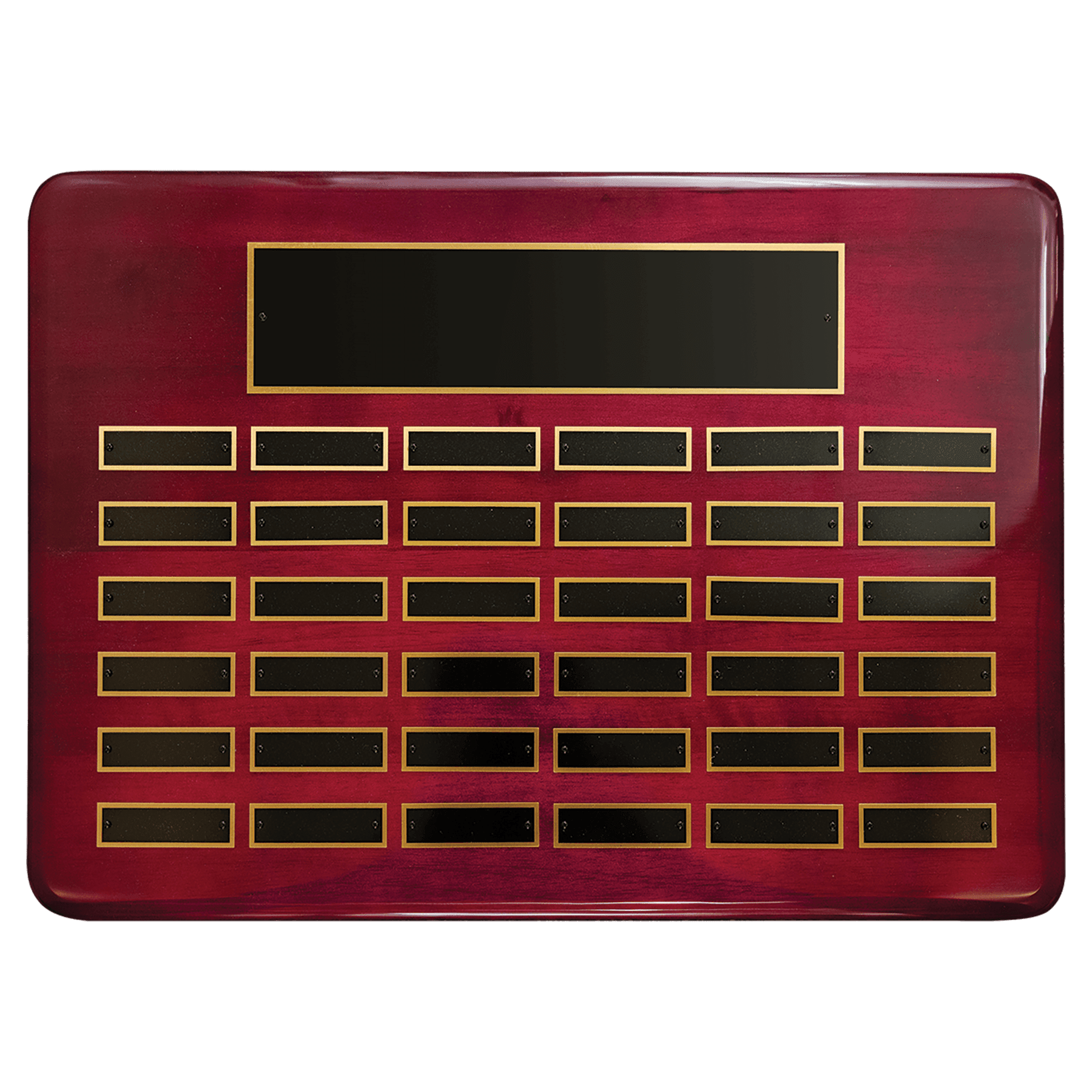 American Perpetual Plaque Black Brass Plates