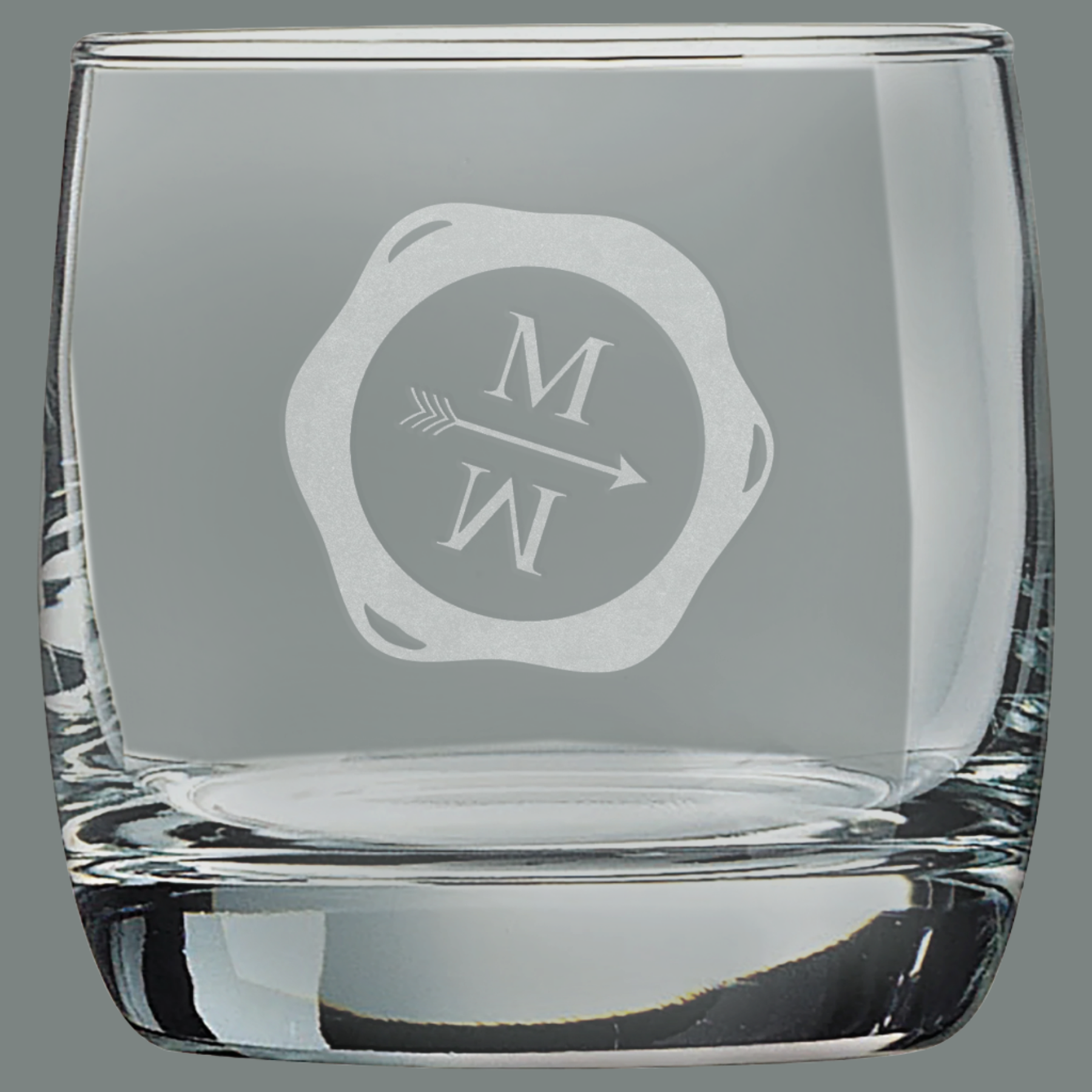 10 oz On the Rocks Glass Rounded