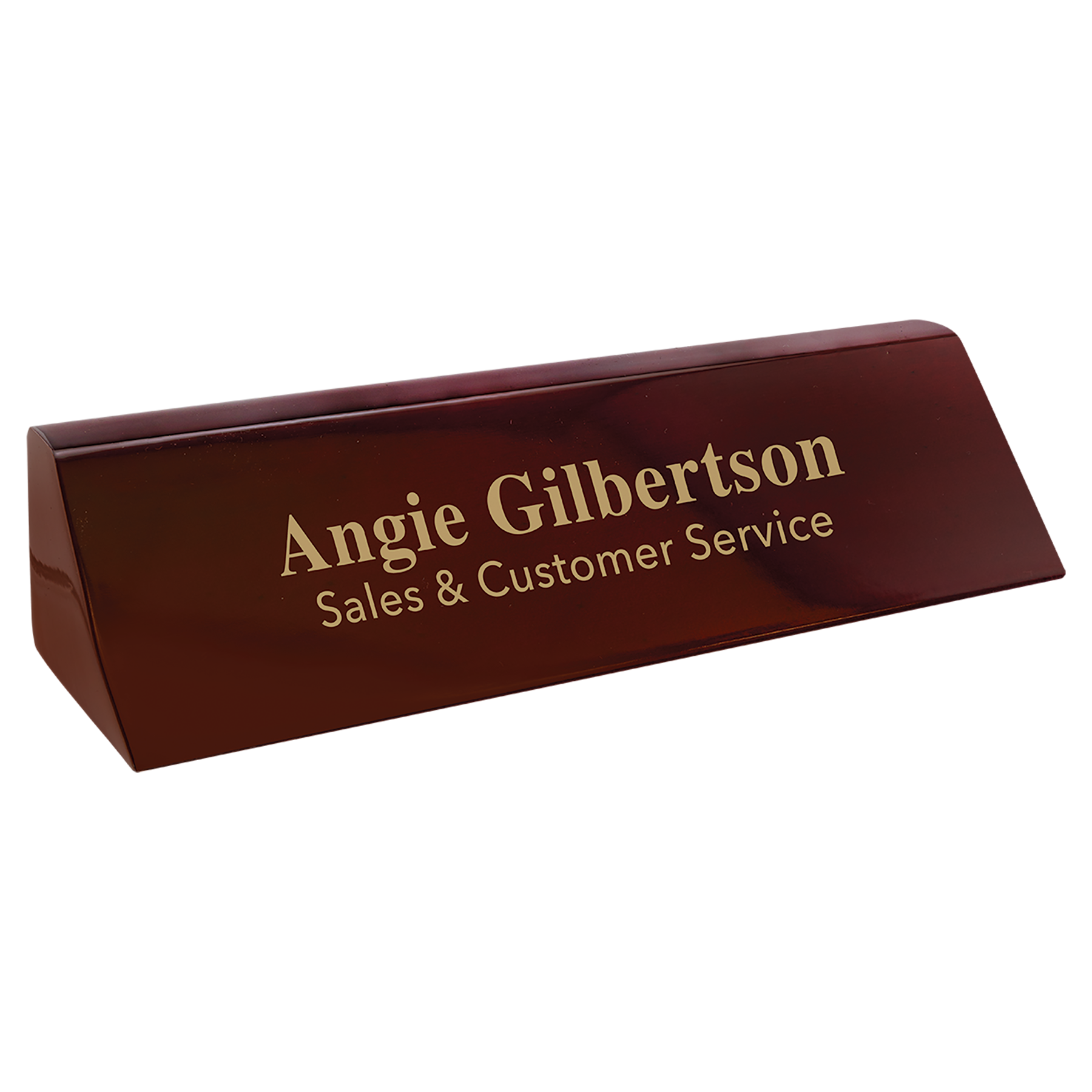 Piano Finish Desk Wedge