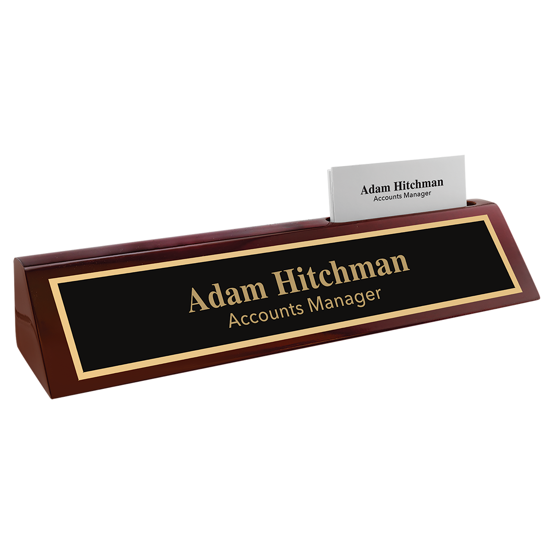 Piano Finish Desk Wedge