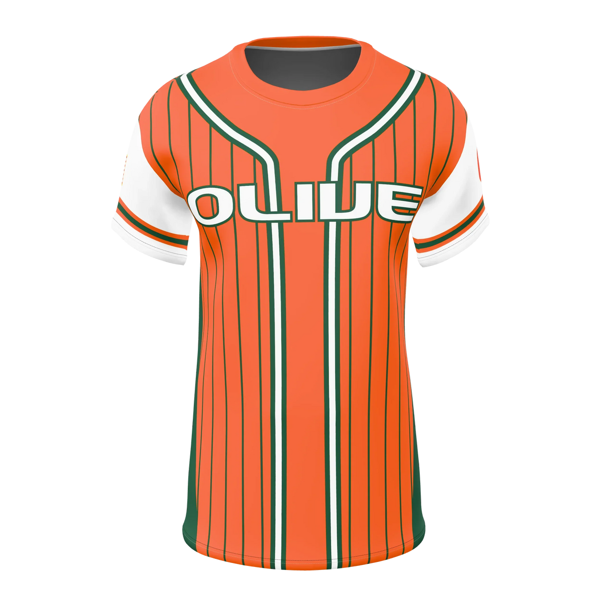 Custom Sublimated Men's Short Sleeve Crew Neck T-Shirt — baseball alternate view 1