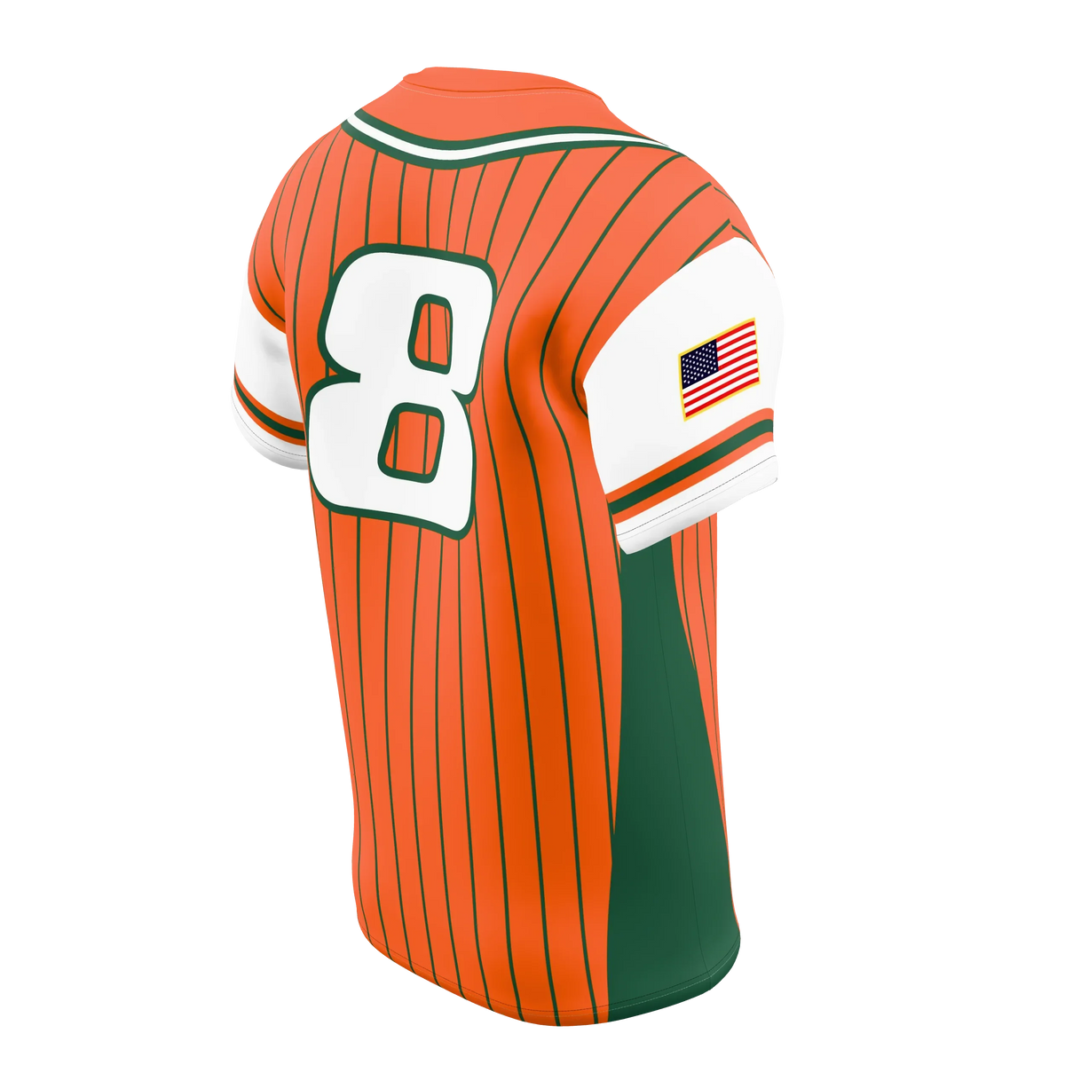 Custom Sublimated Men's Short Sleeve Crew Neck T-Shirt — baseball alternate view 6