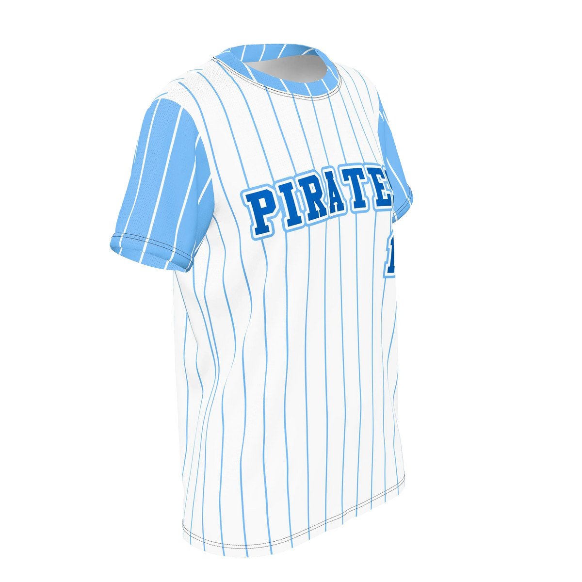 Custom Sublimated Women's Short Sleeve Crew Neck T-Shirt — softball supplier alternate view 8