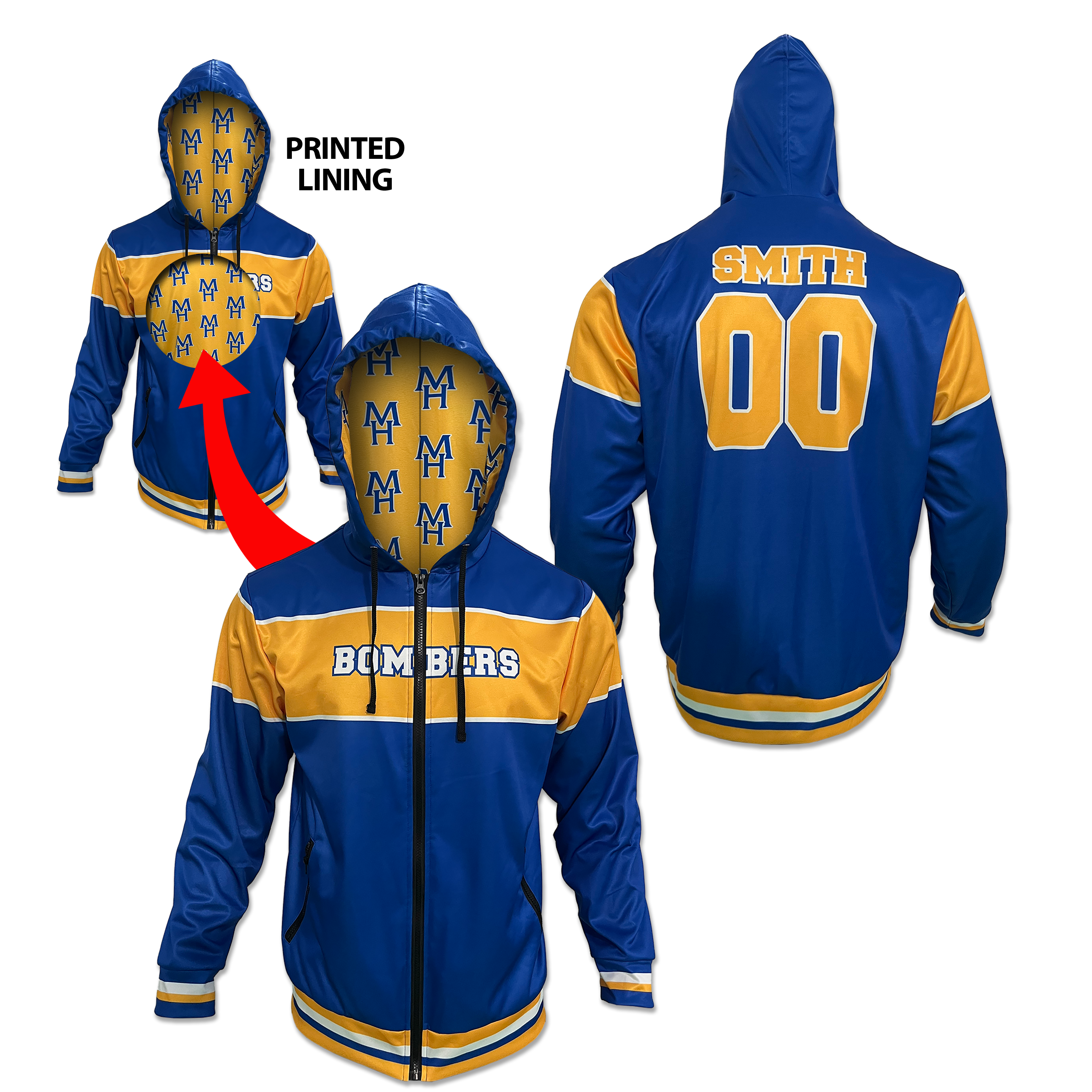 Premium Sublimated Hoodies