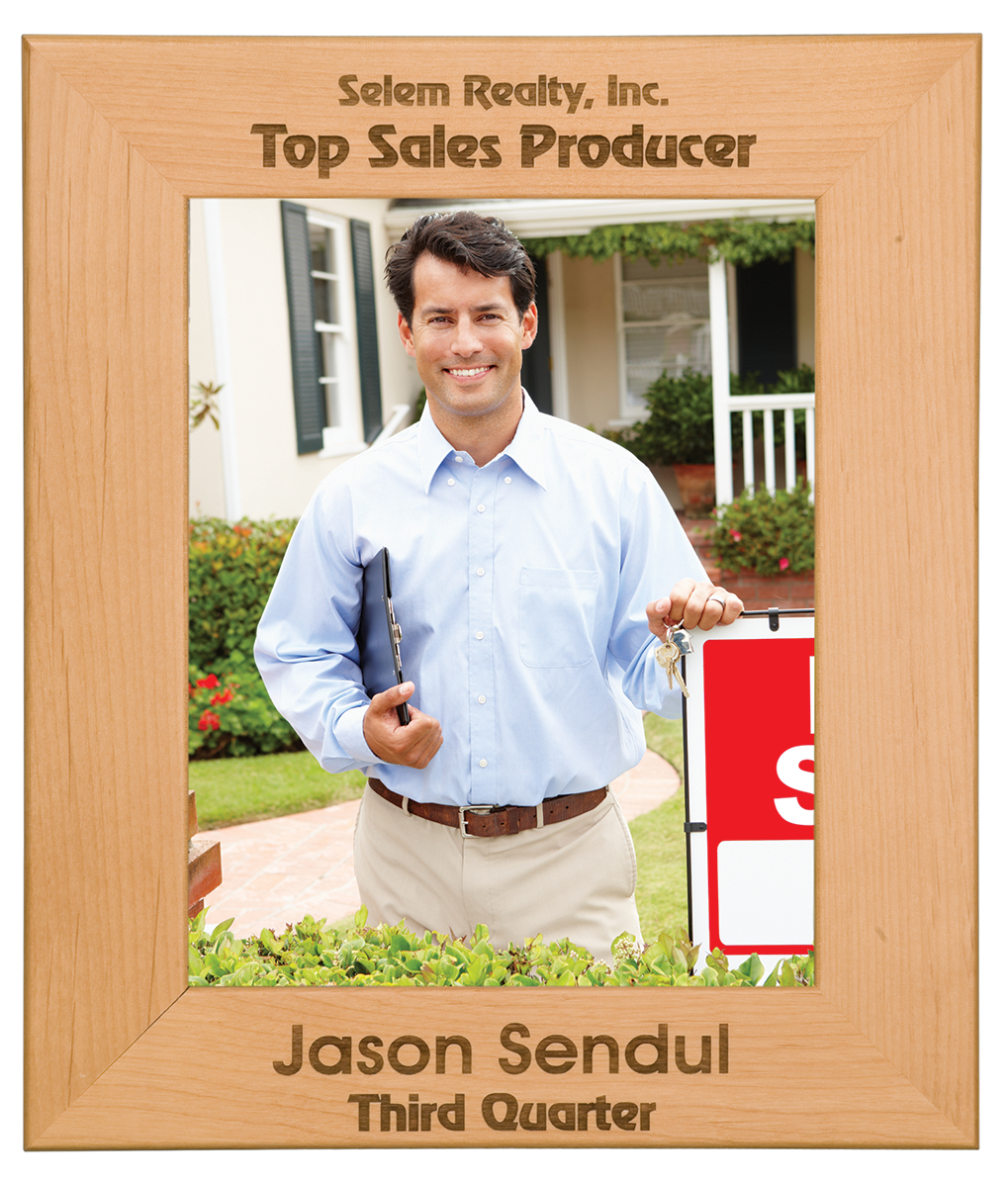 Genuine Red Alder Picture Frame