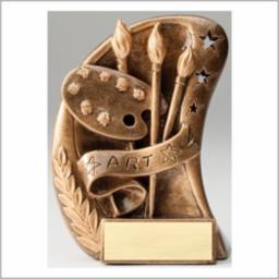 Curve Series Visual Art Resin Award