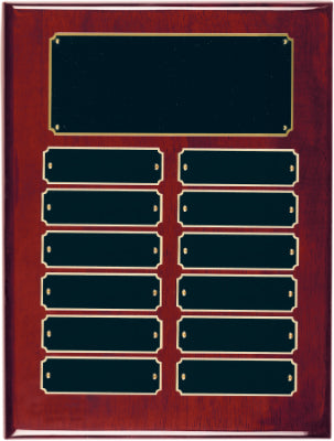 Rosewood Piano Finish Perpetual Plaques