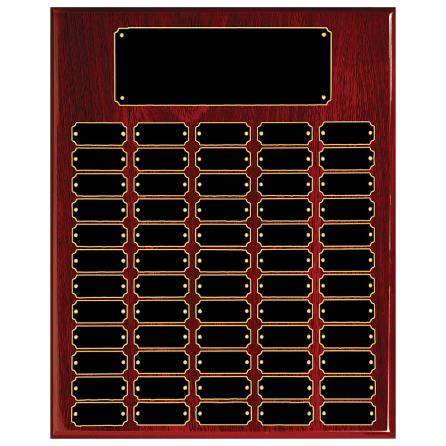 Rosewood Piano Finish Perpetual Plaques